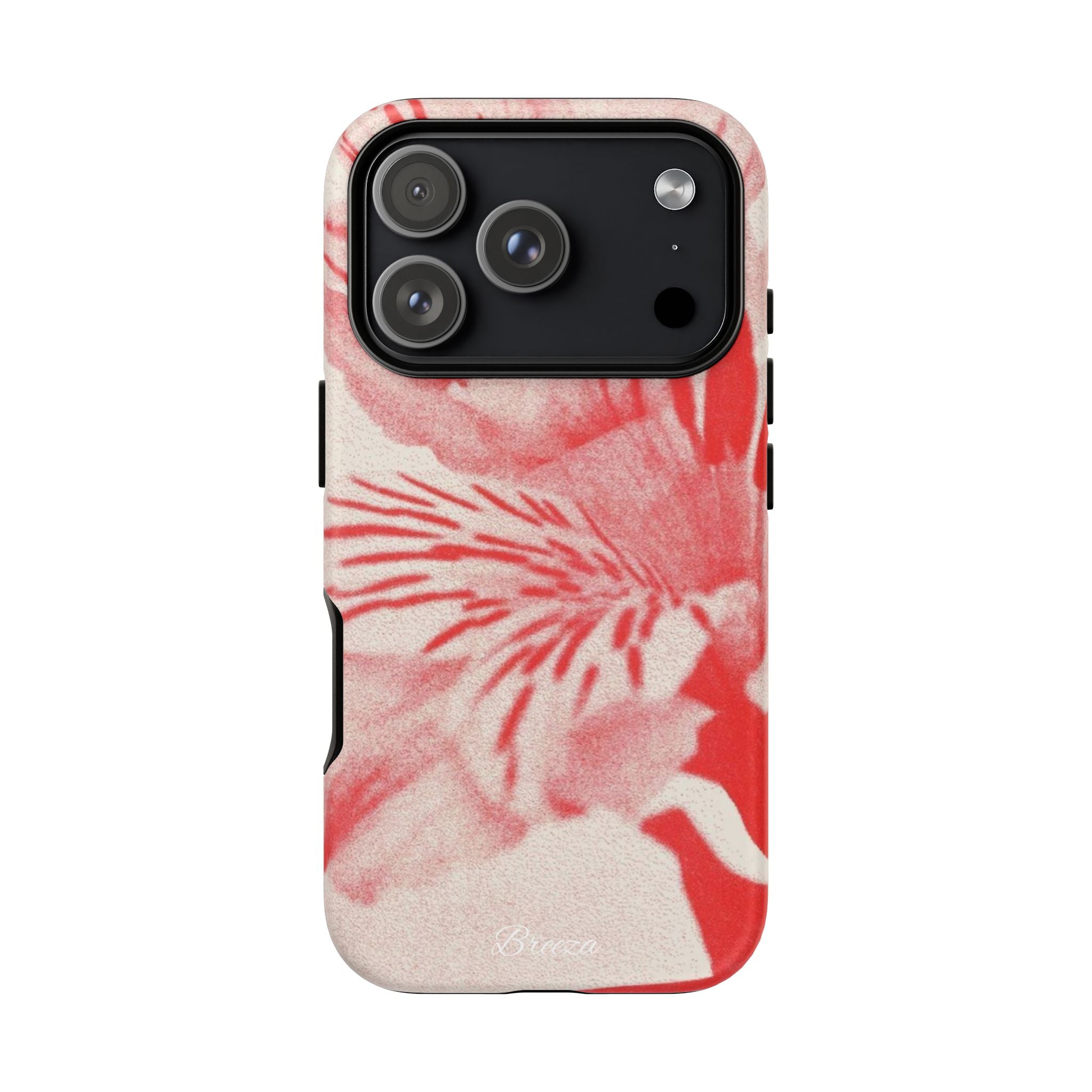 Red Floral Phone Case