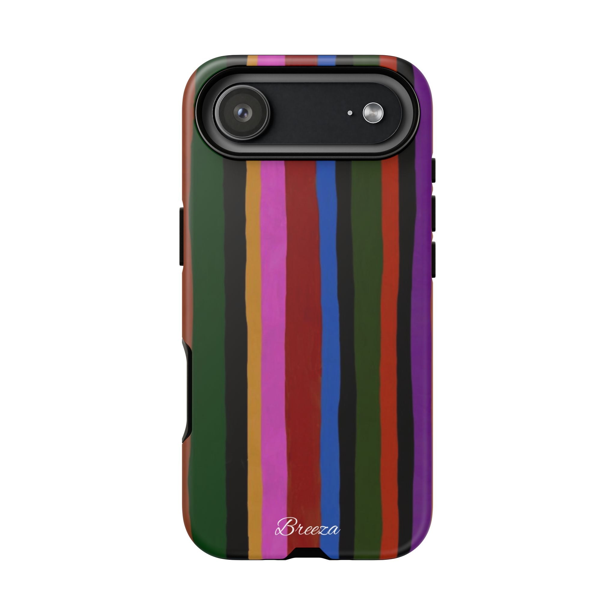 Colorful Striped Phone Case