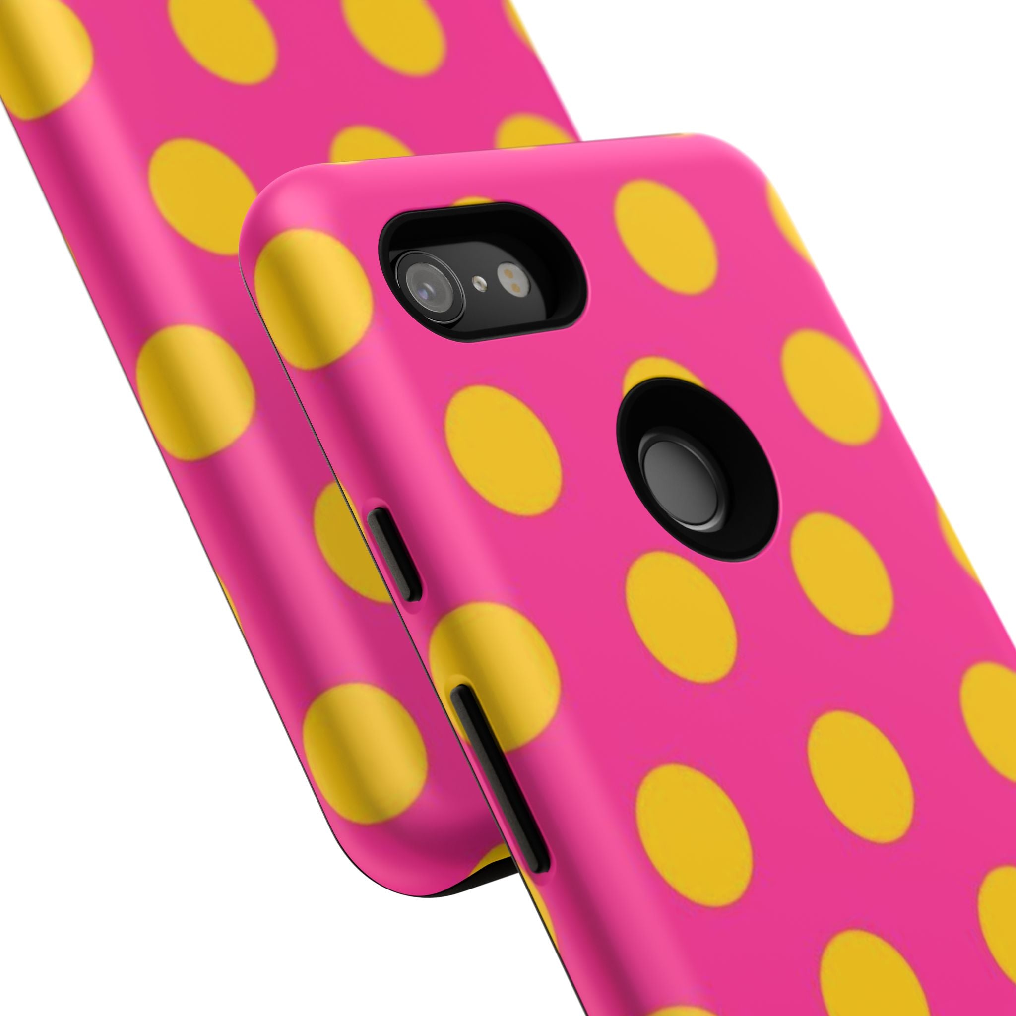 Pink & Yellow Dot Phone Case