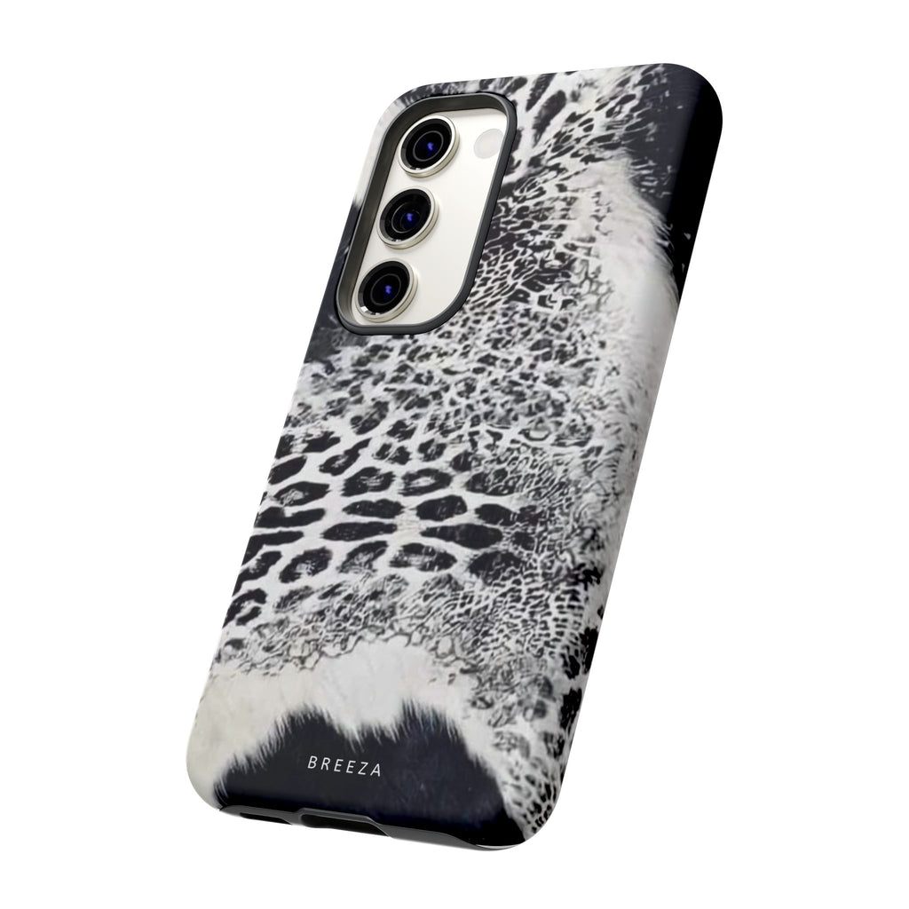 Black & White Leopard Print