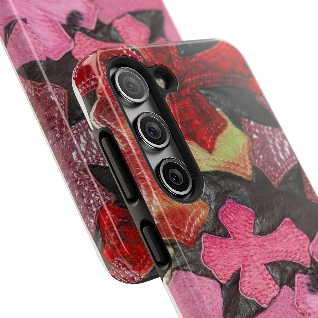 Pink Cross Phone Case