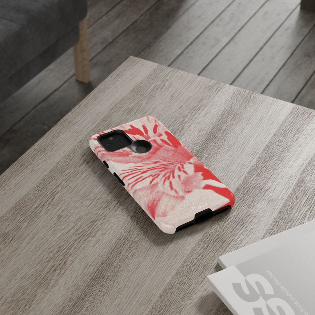 Red Floral Phone Case