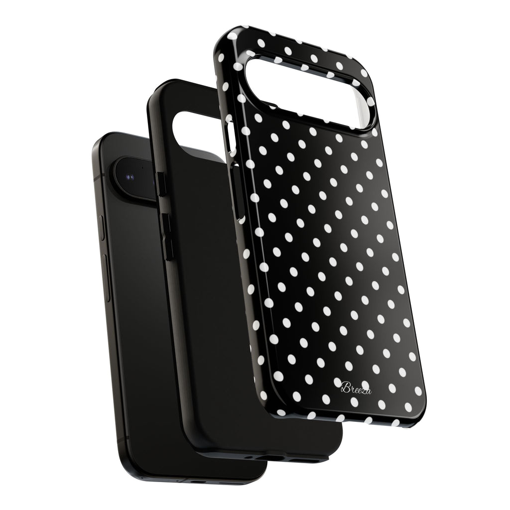Black & White Polka Dot Phone Case