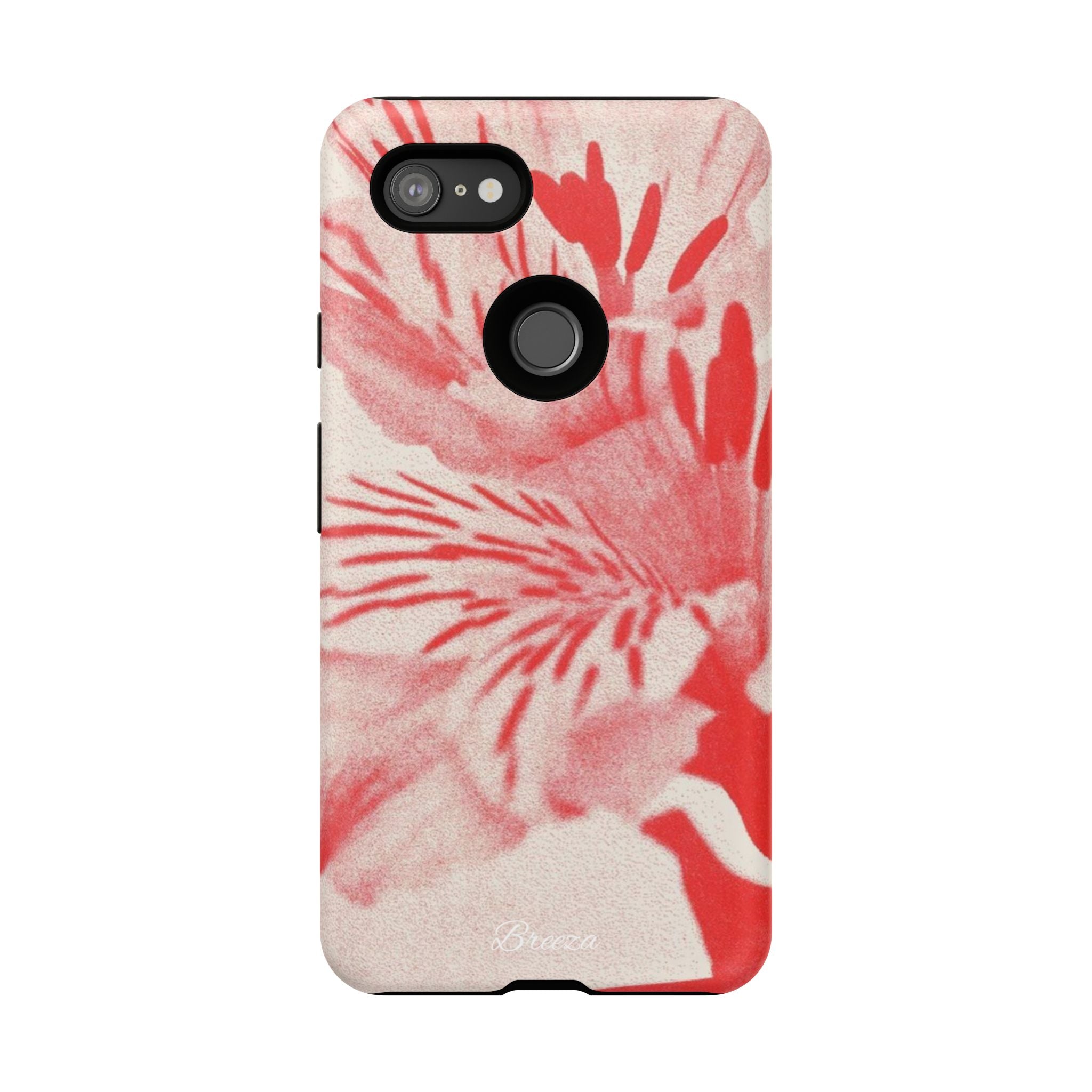 Red Floral Phone Case