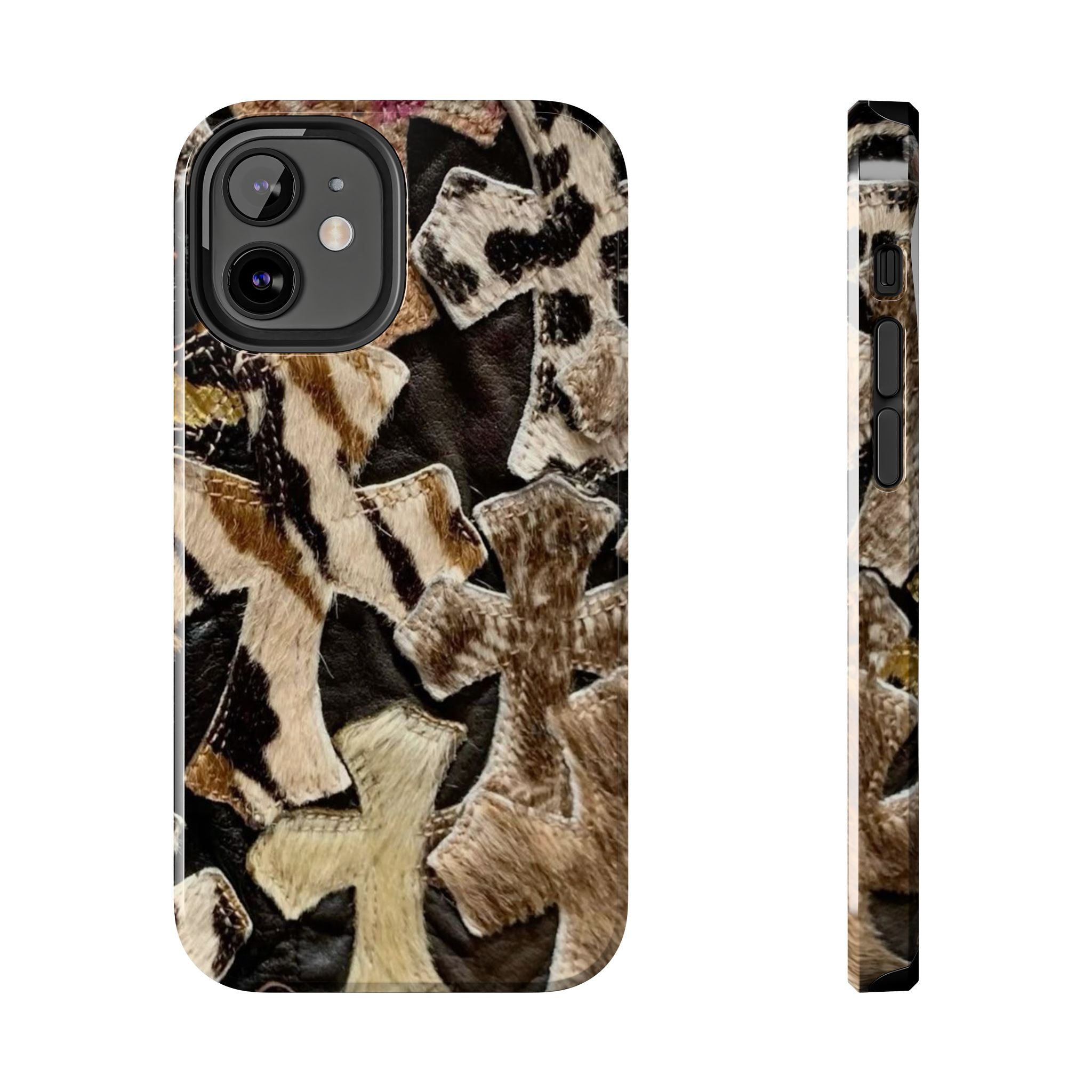 Chrome Heart Inspired Print Phone Case