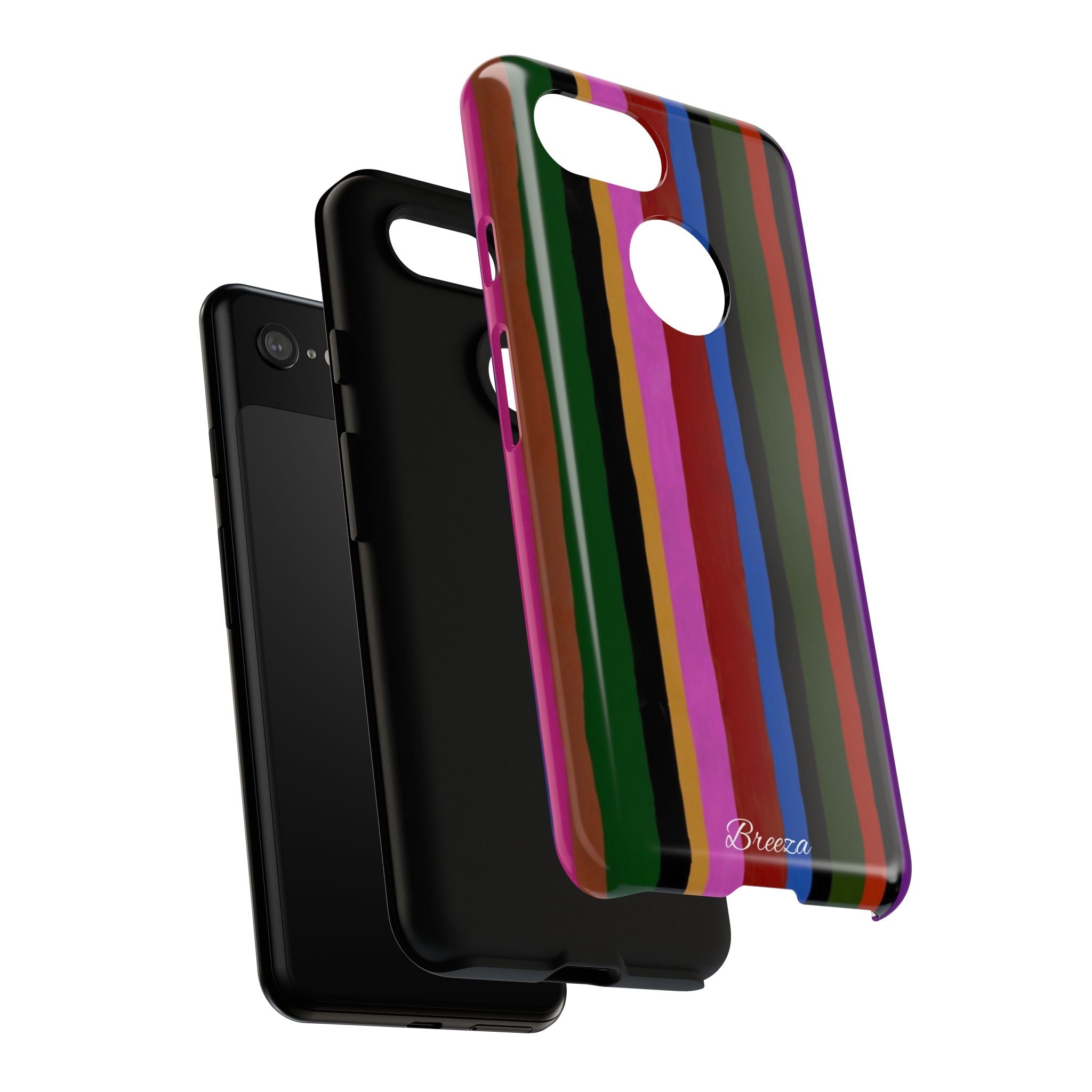 Colorful Striped Phone Case