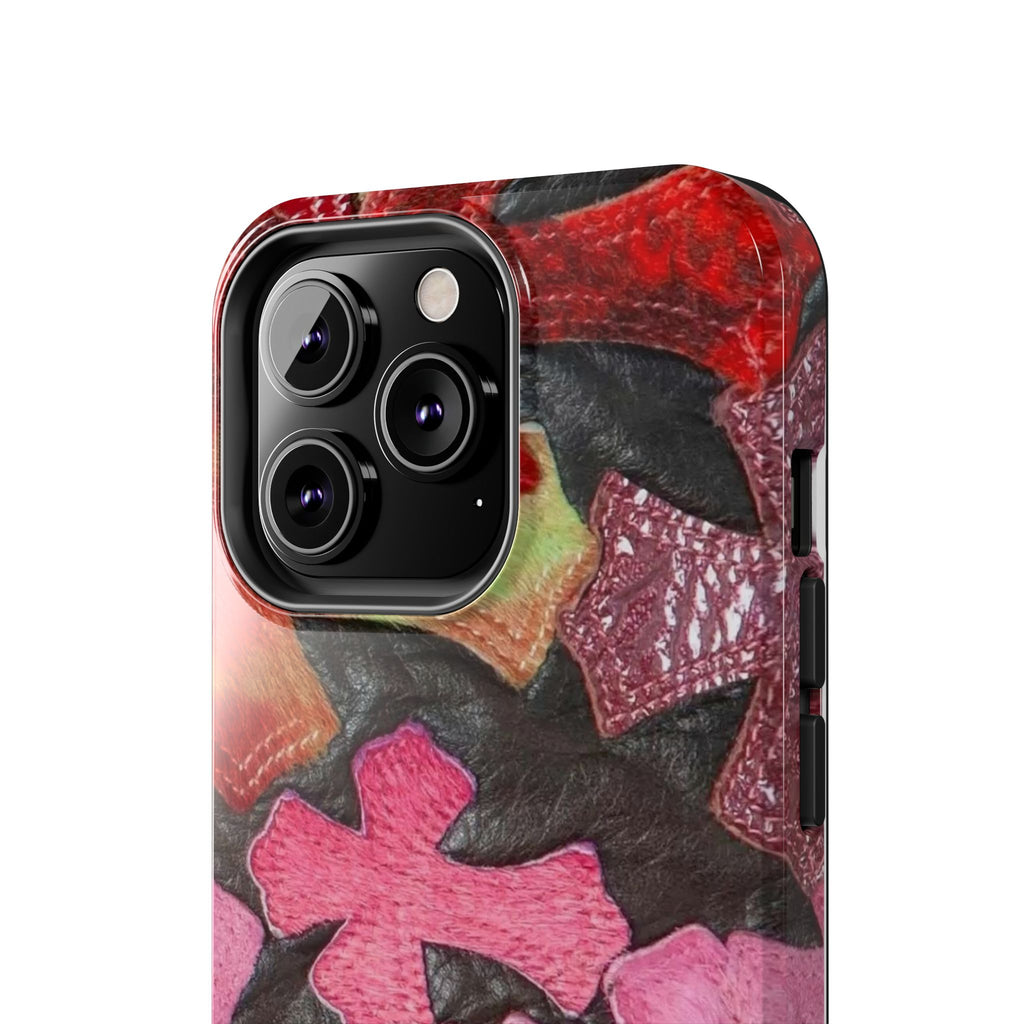 Pink Cross Phone Case