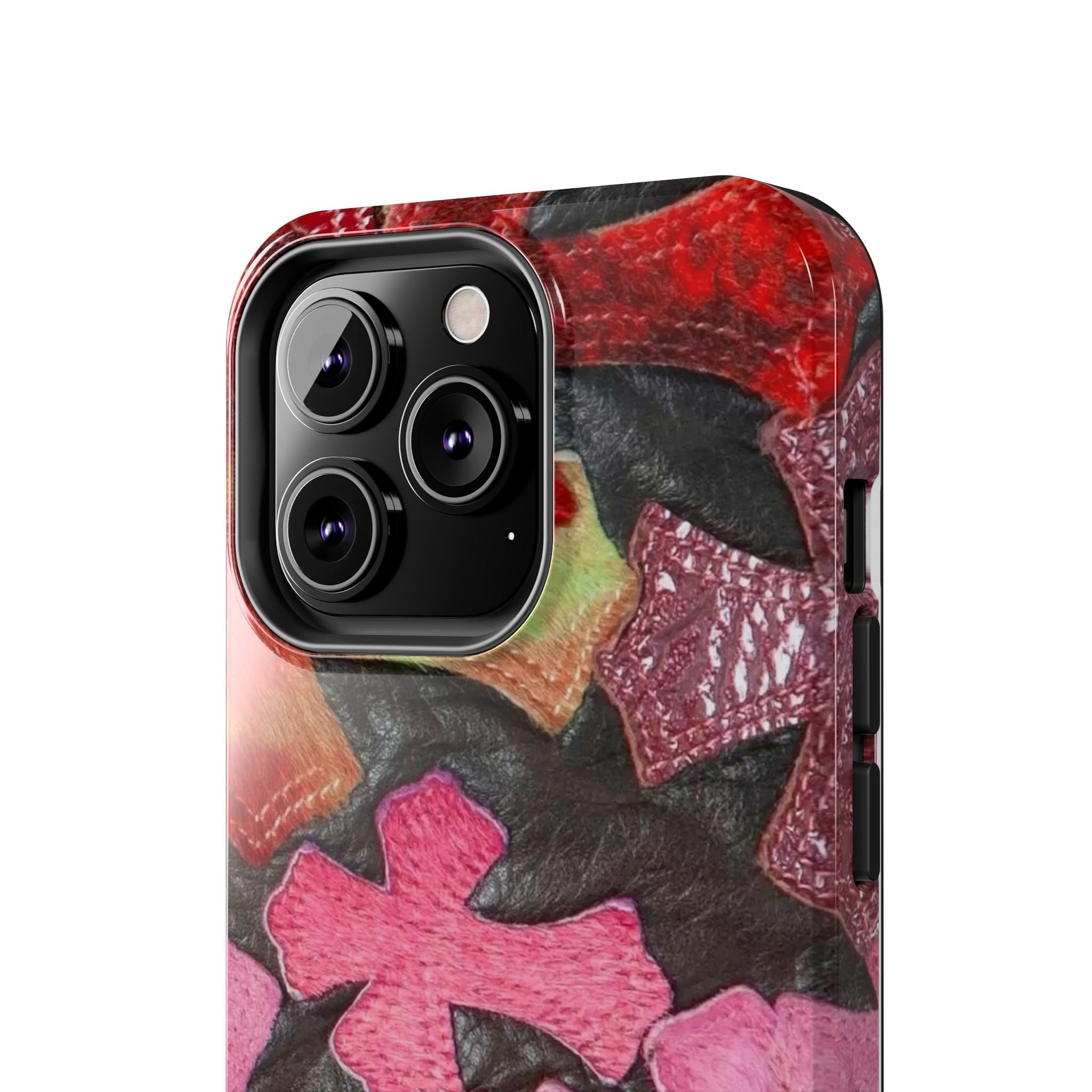 Pink Cross Phone Case