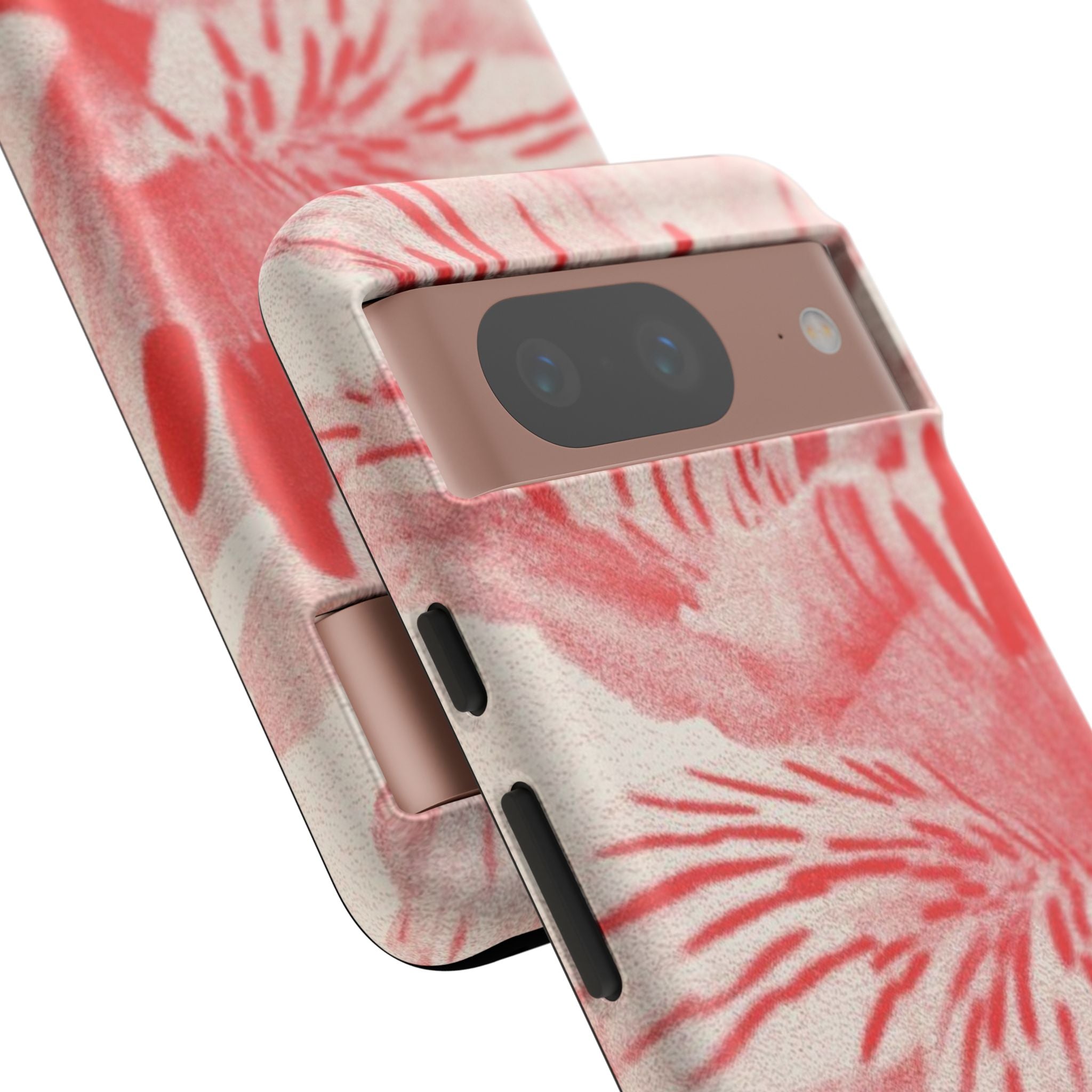 Red Floral Phone Case
