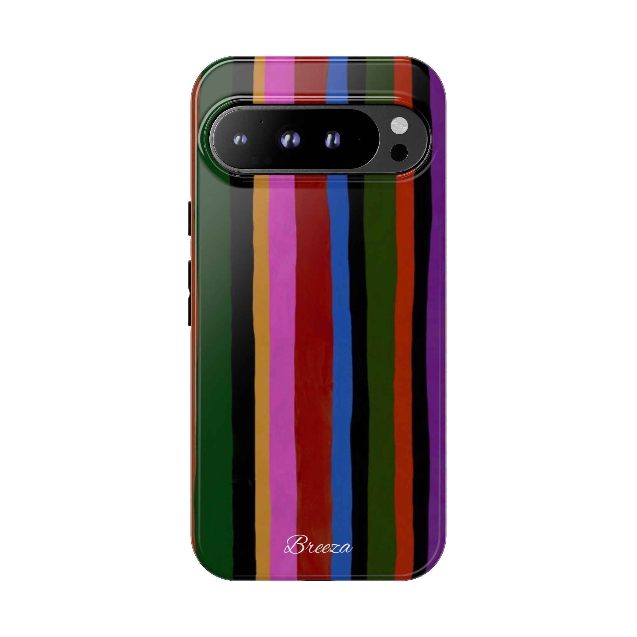 Colorful Striped Phone Case