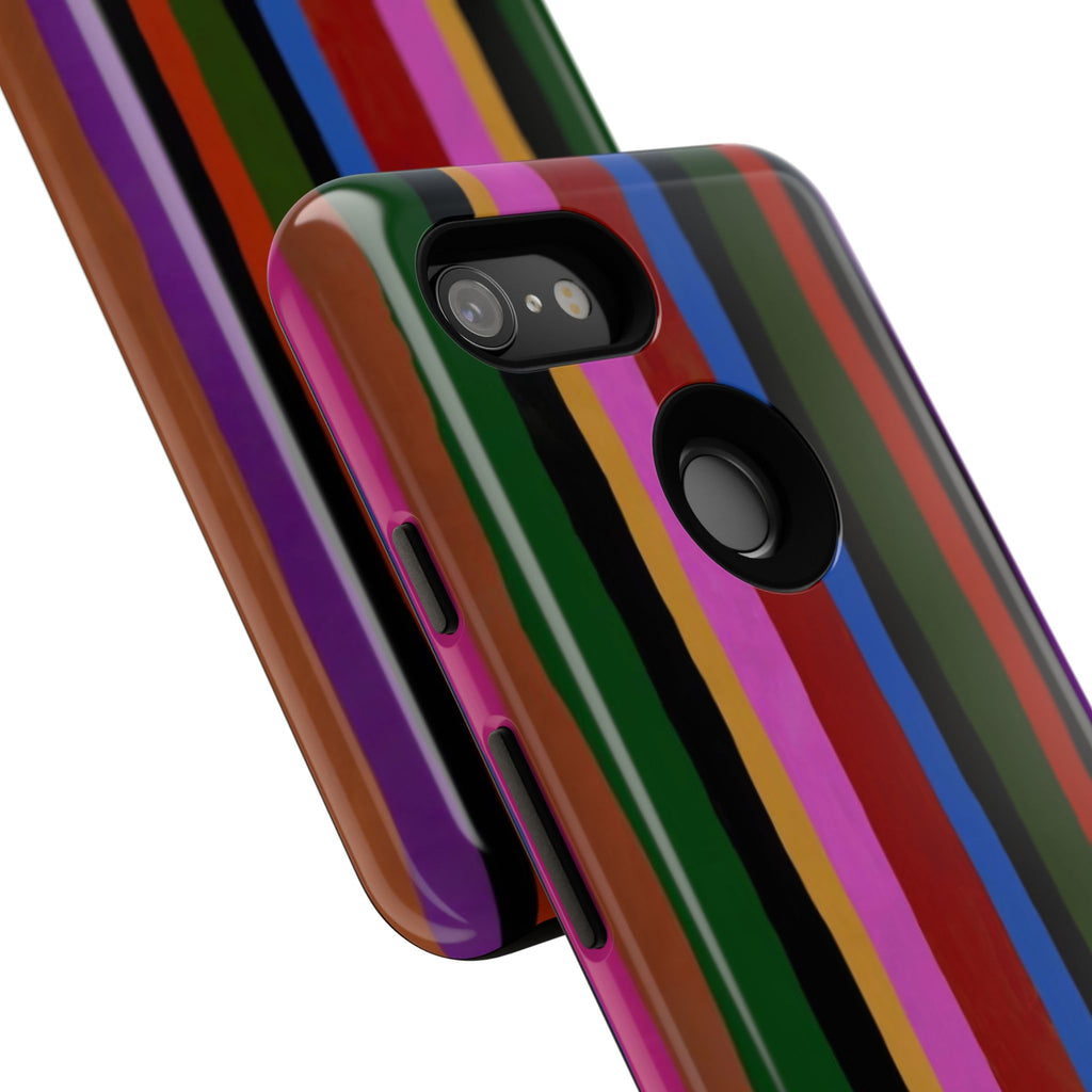 Colorful Striped Phone Case