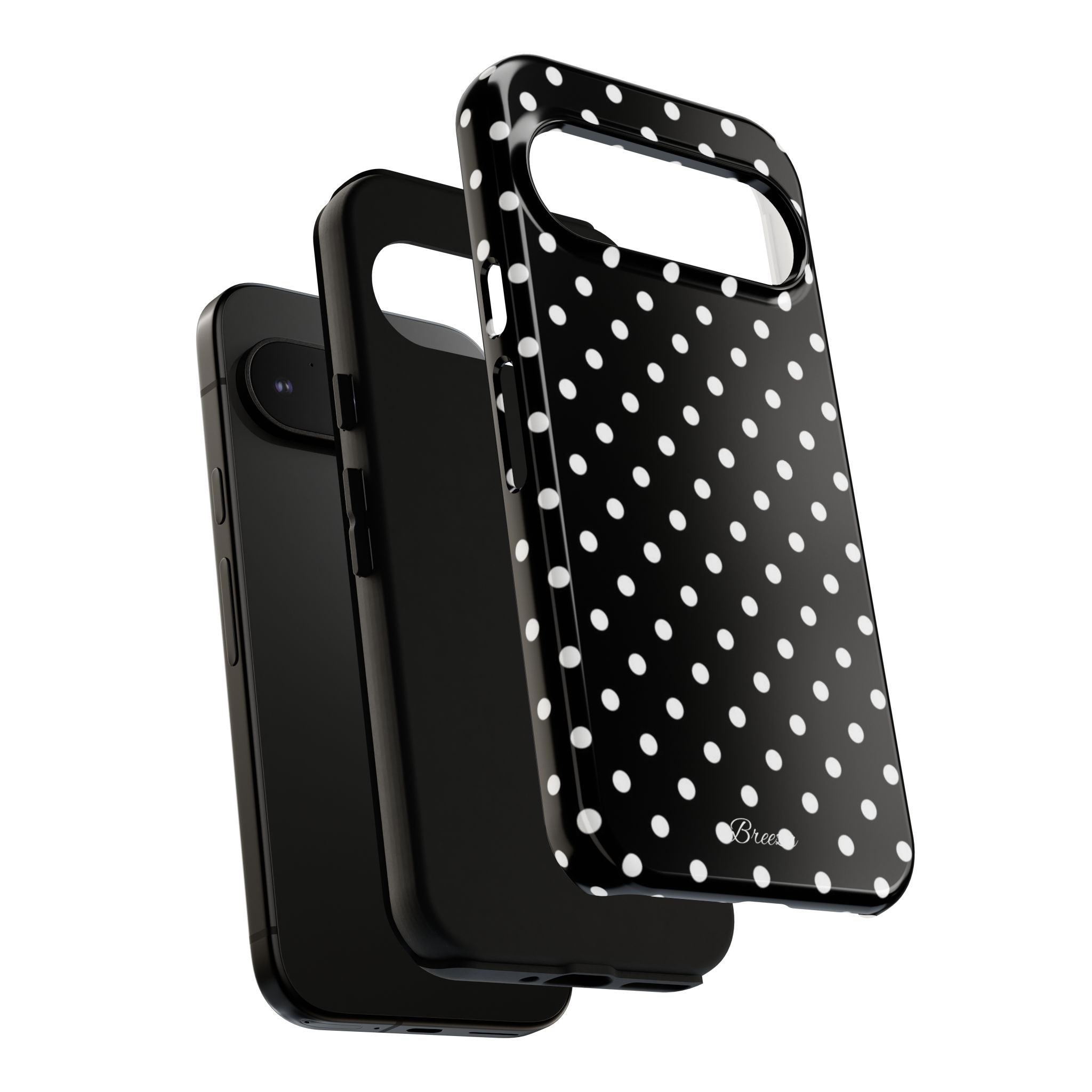 Black & White Polka Dot Phone Case