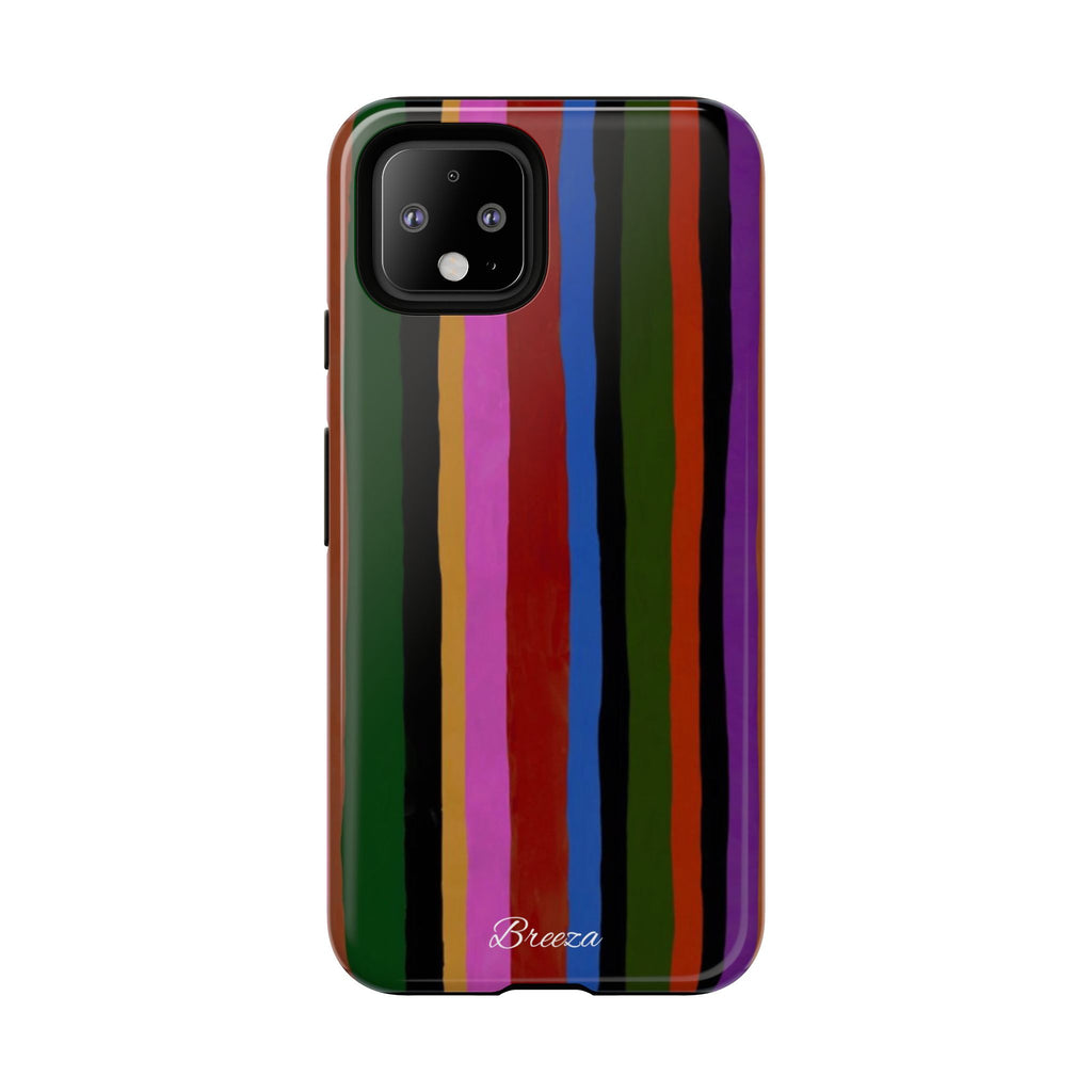 Colorful Striped Phone Case