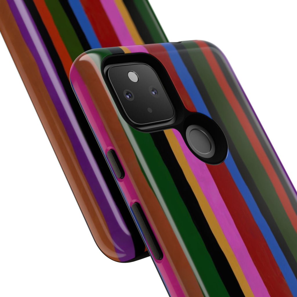 Colorful Striped Phone Case