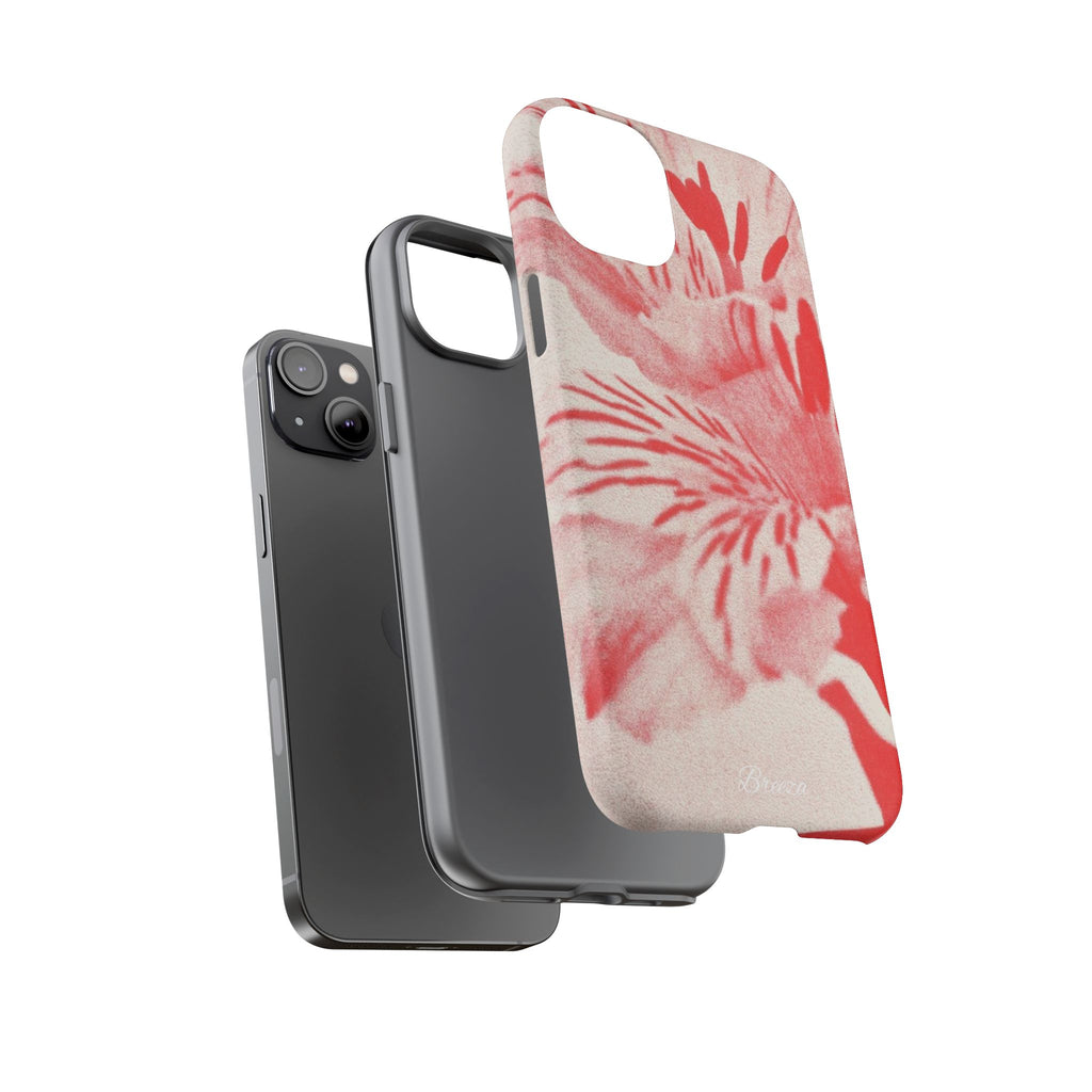 Red Floral Phone Case