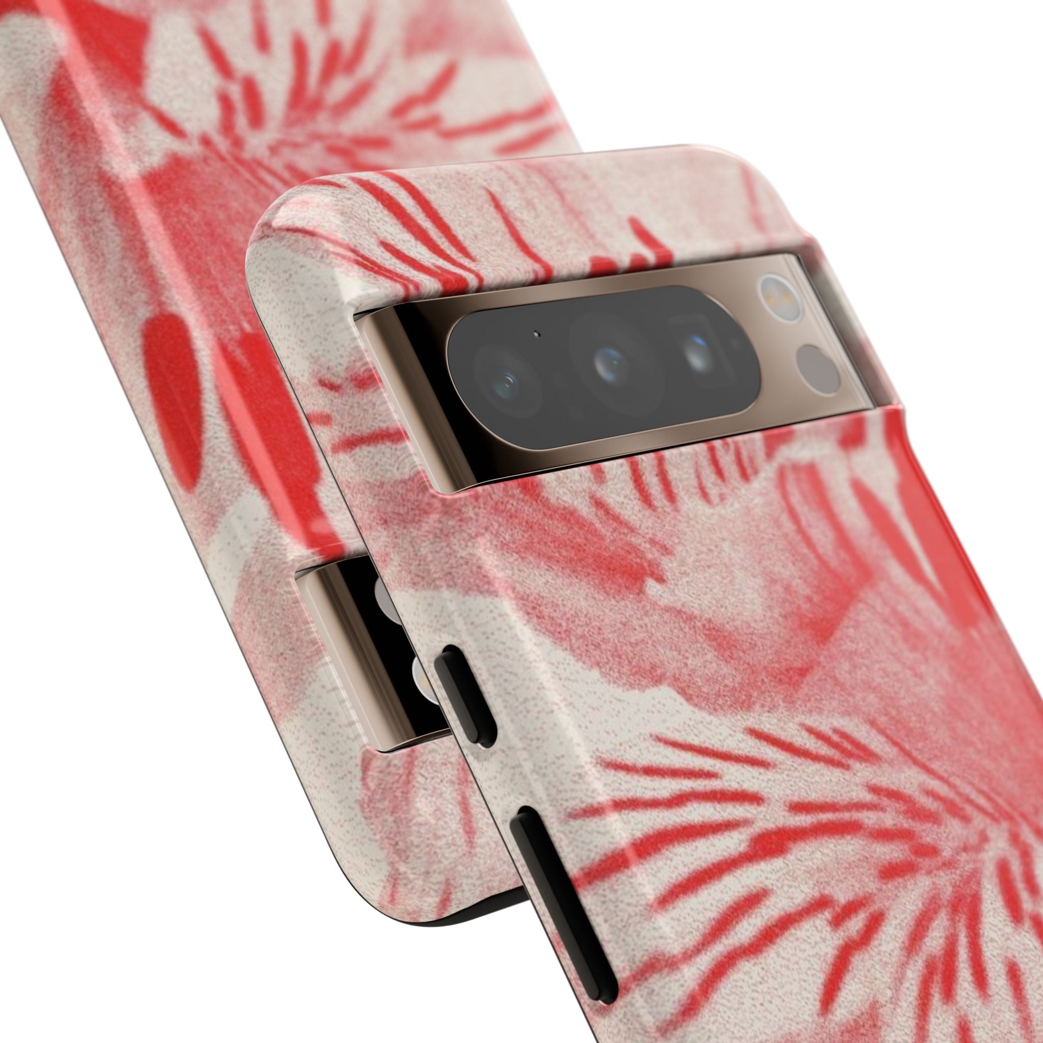 Red Floral Phone Case