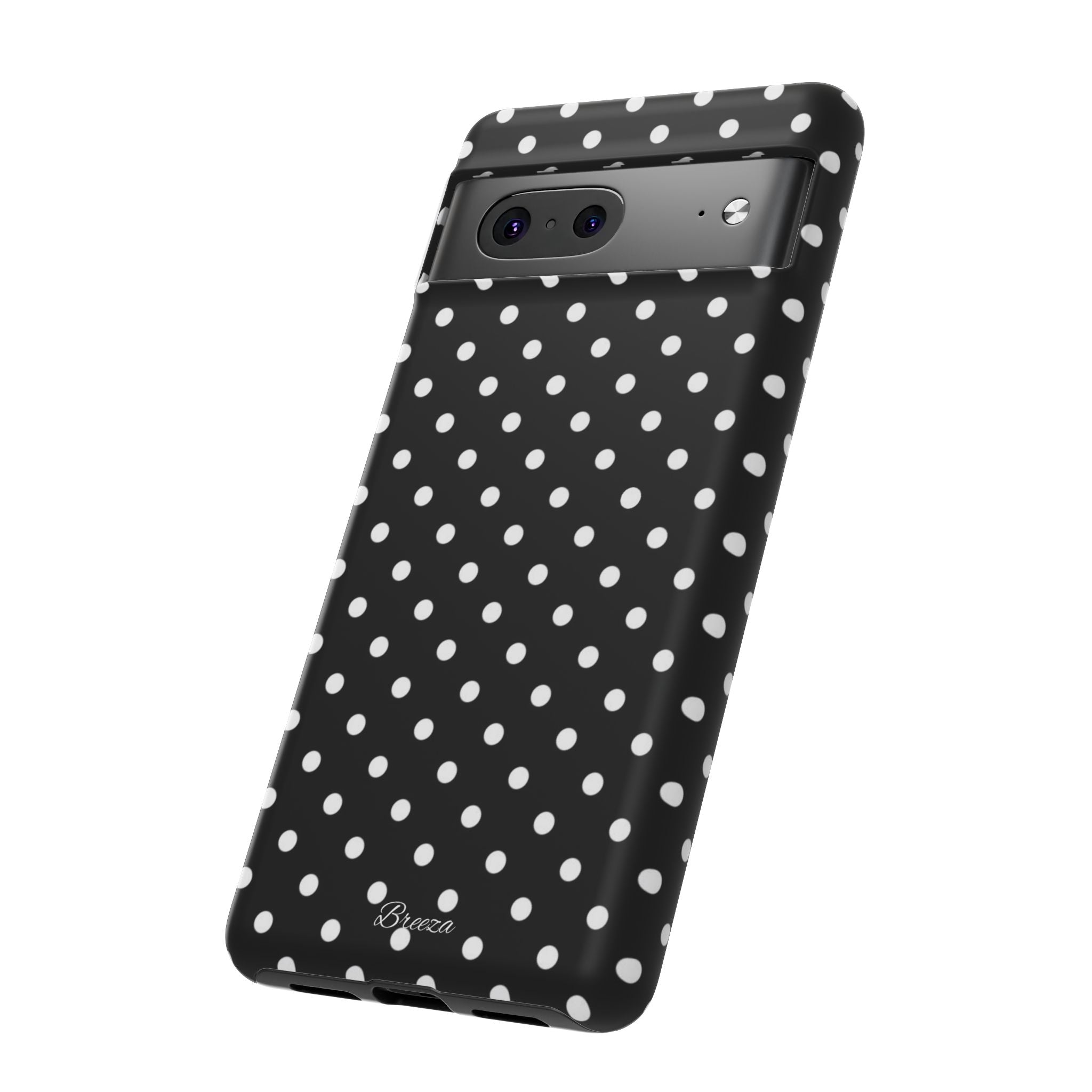 Black & White Polka Dot Phone Case
