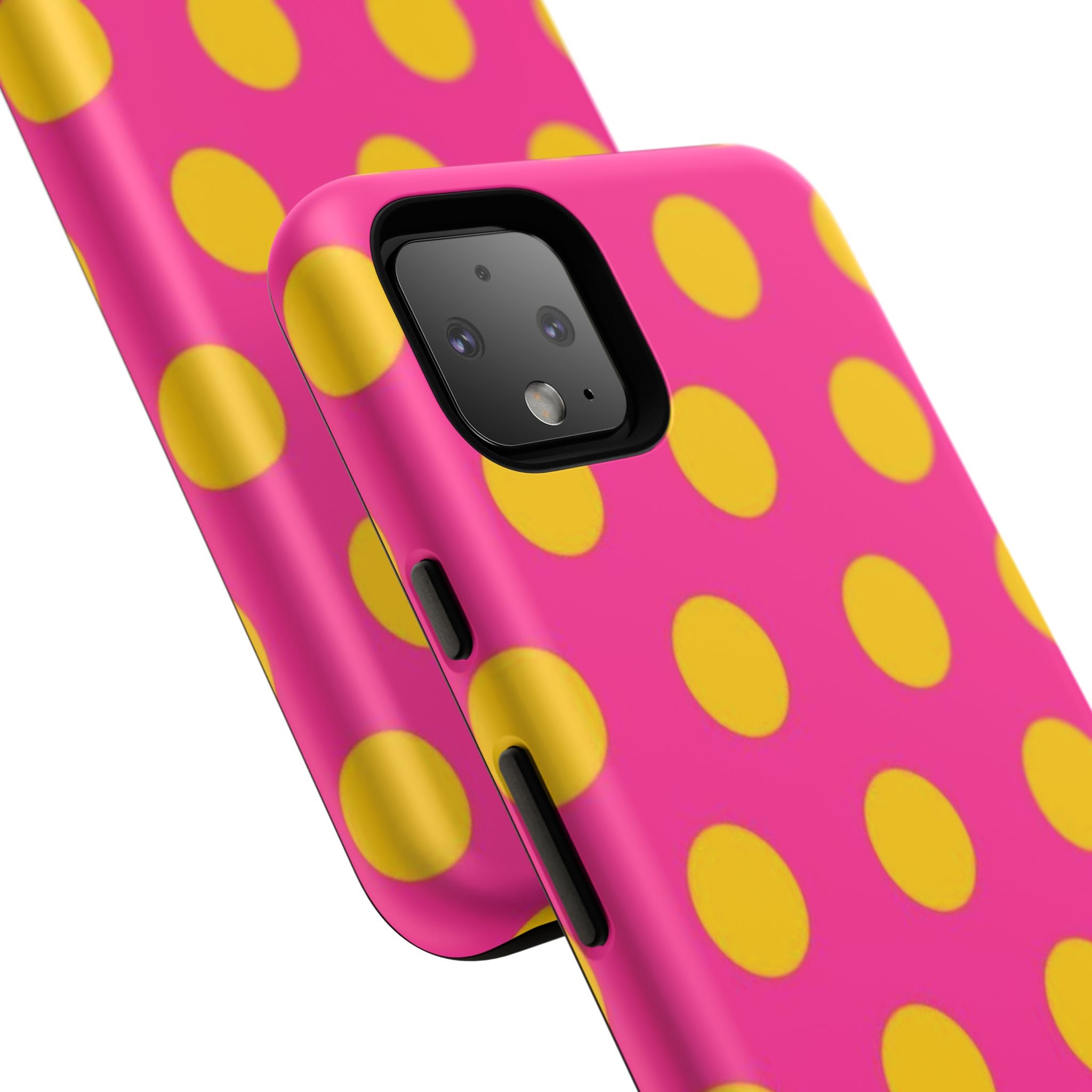 Pink & Yellow Dot Phone Case