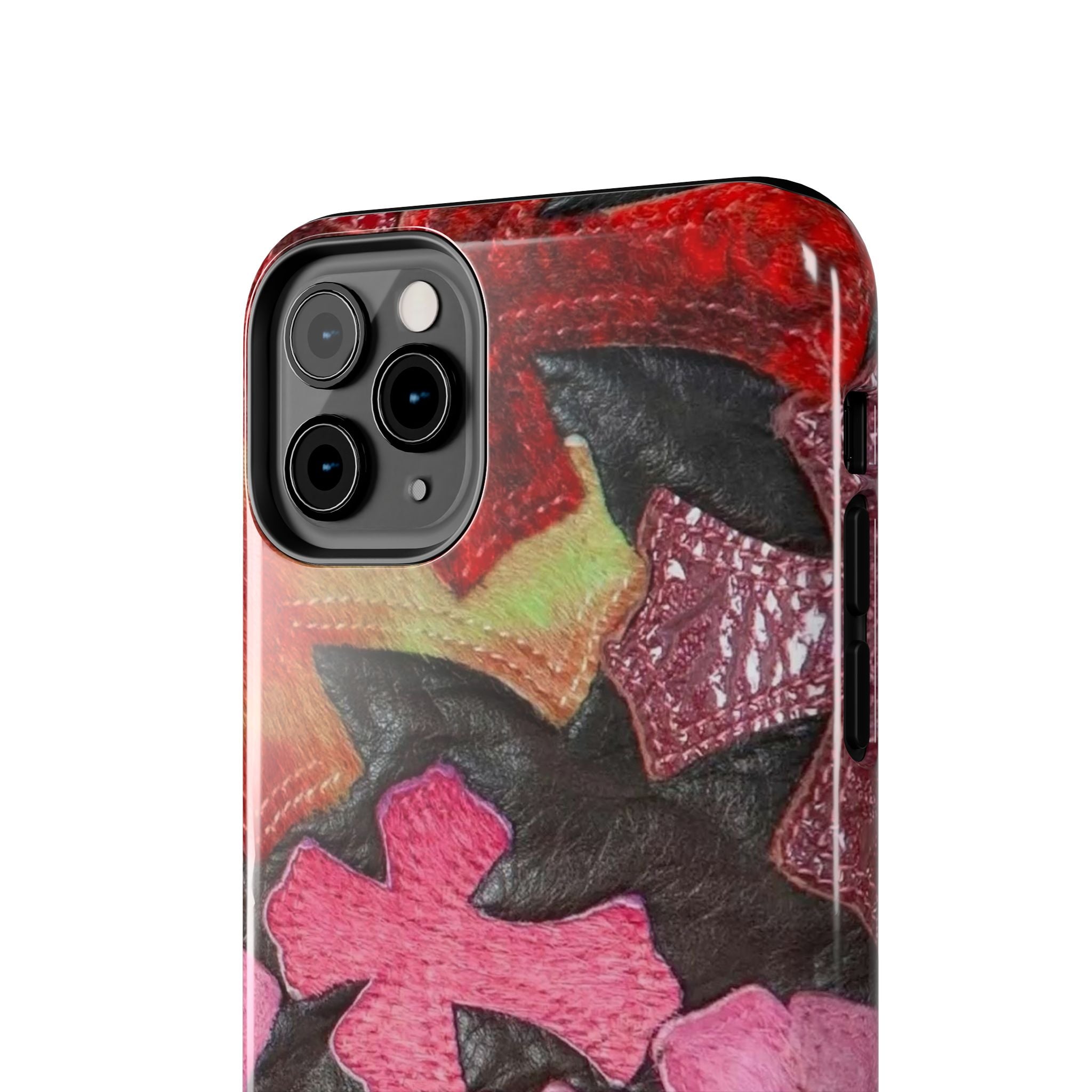 Pink Cross Phone Case