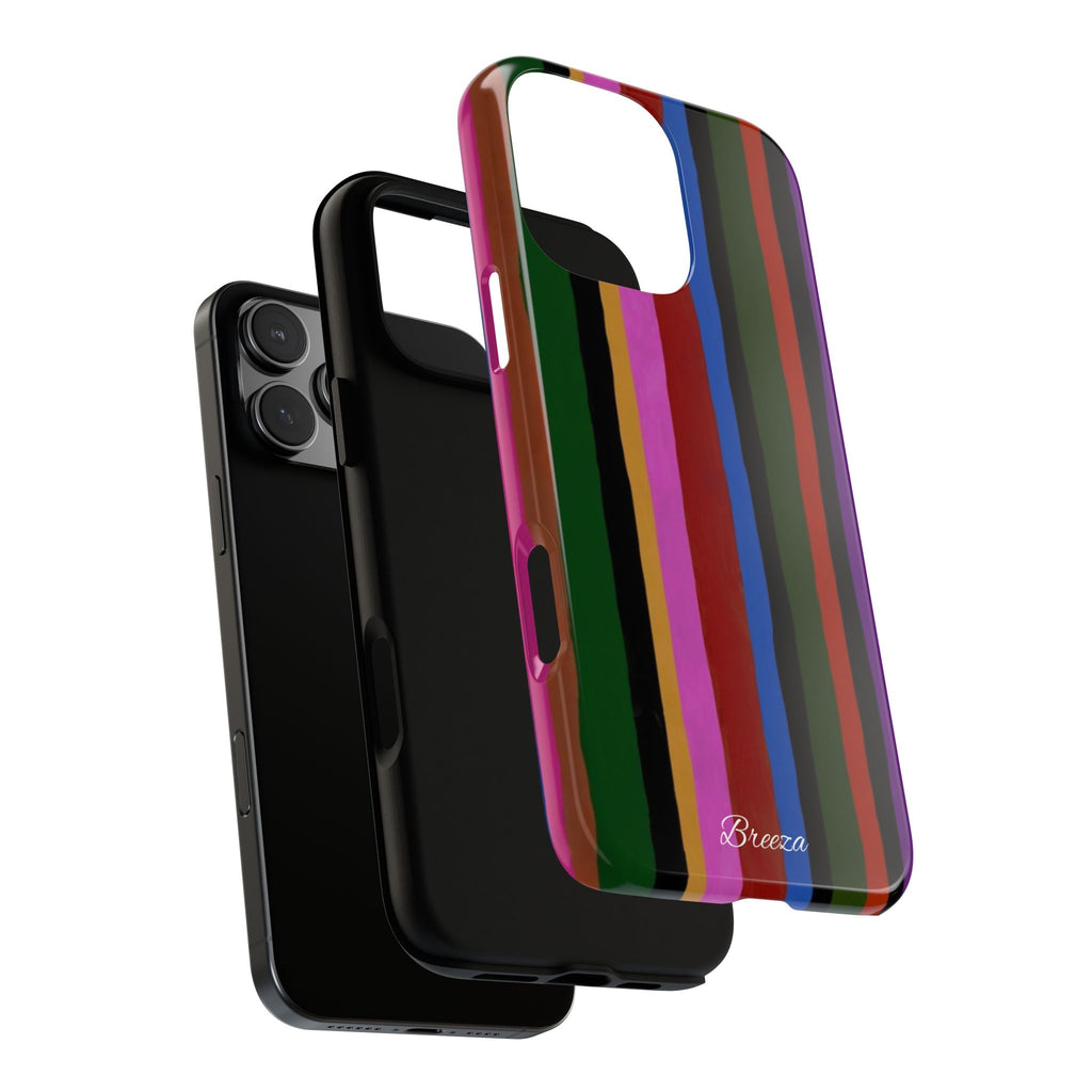 Colorful Striped Phone Case