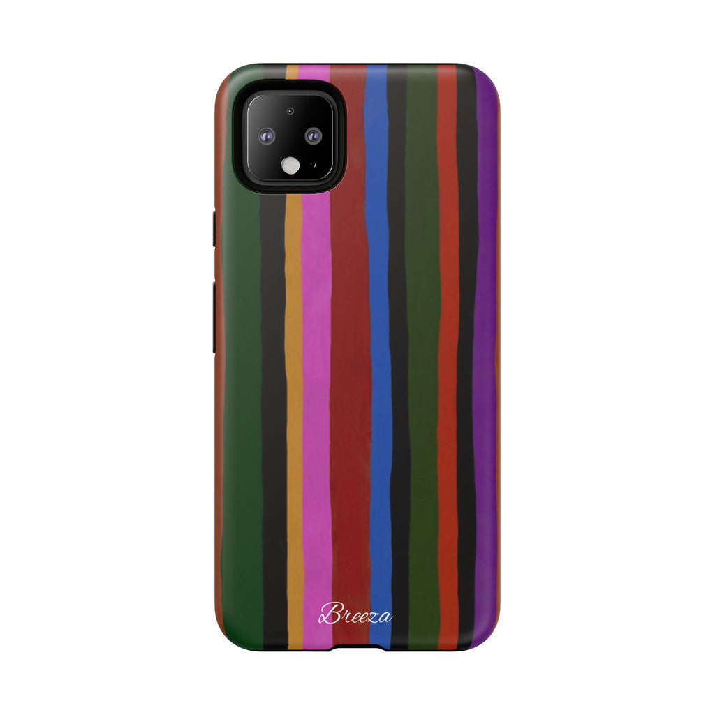 Colorful Striped Phone Case