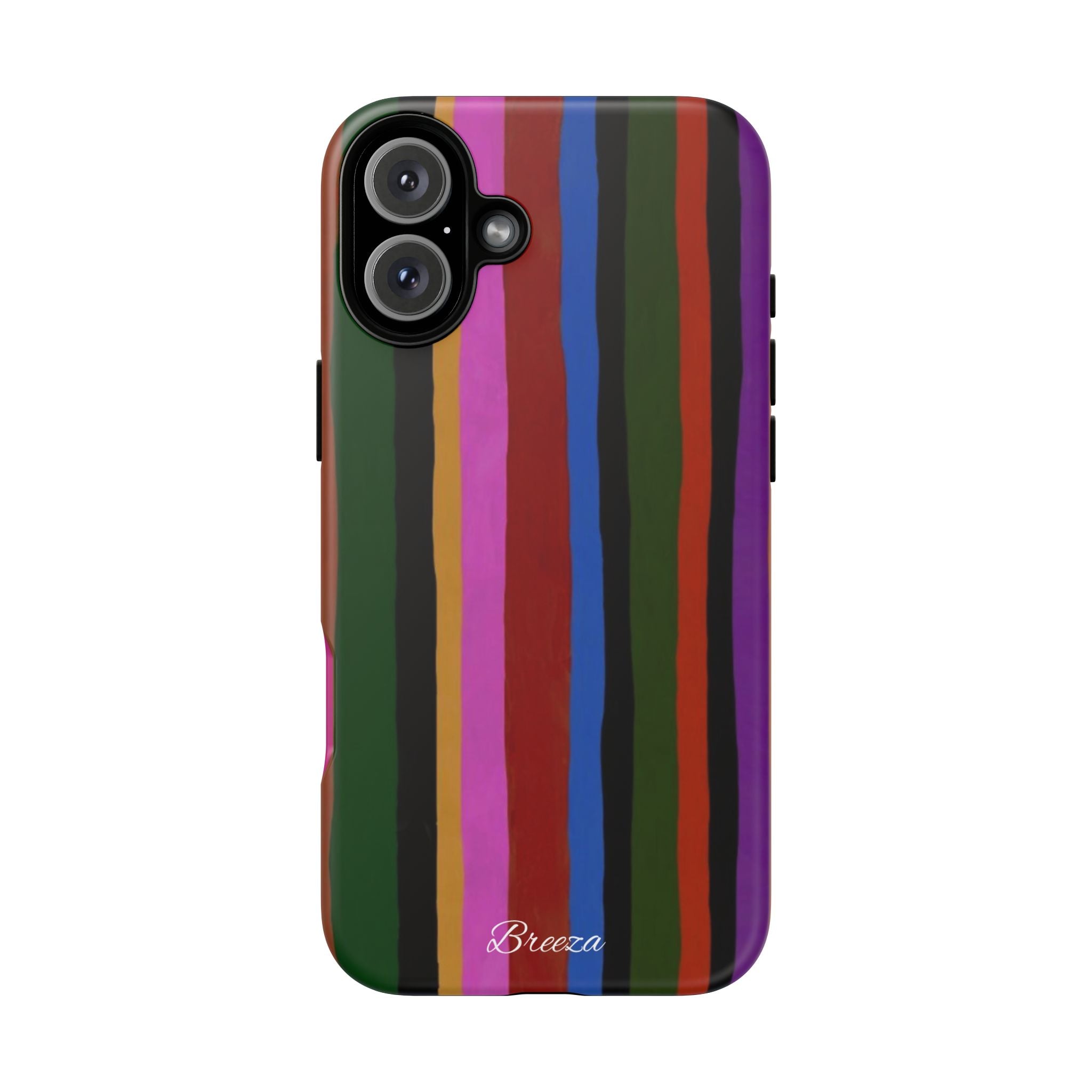 Colorful Striped Phone Case