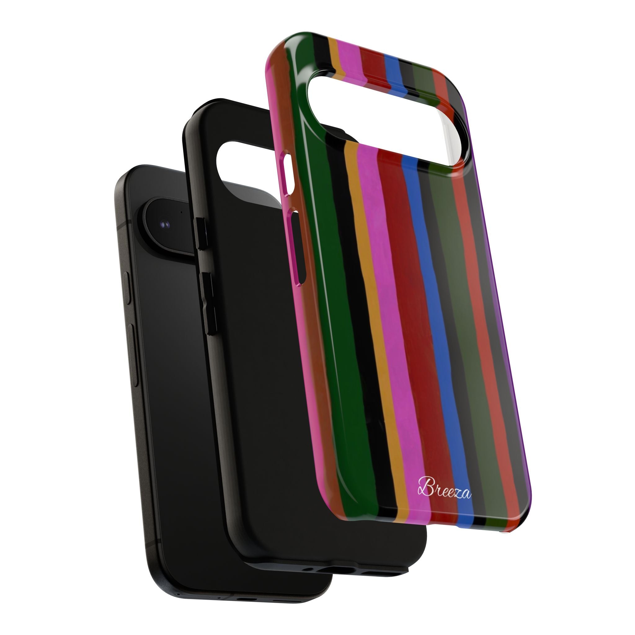 Colorful Striped Phone Case