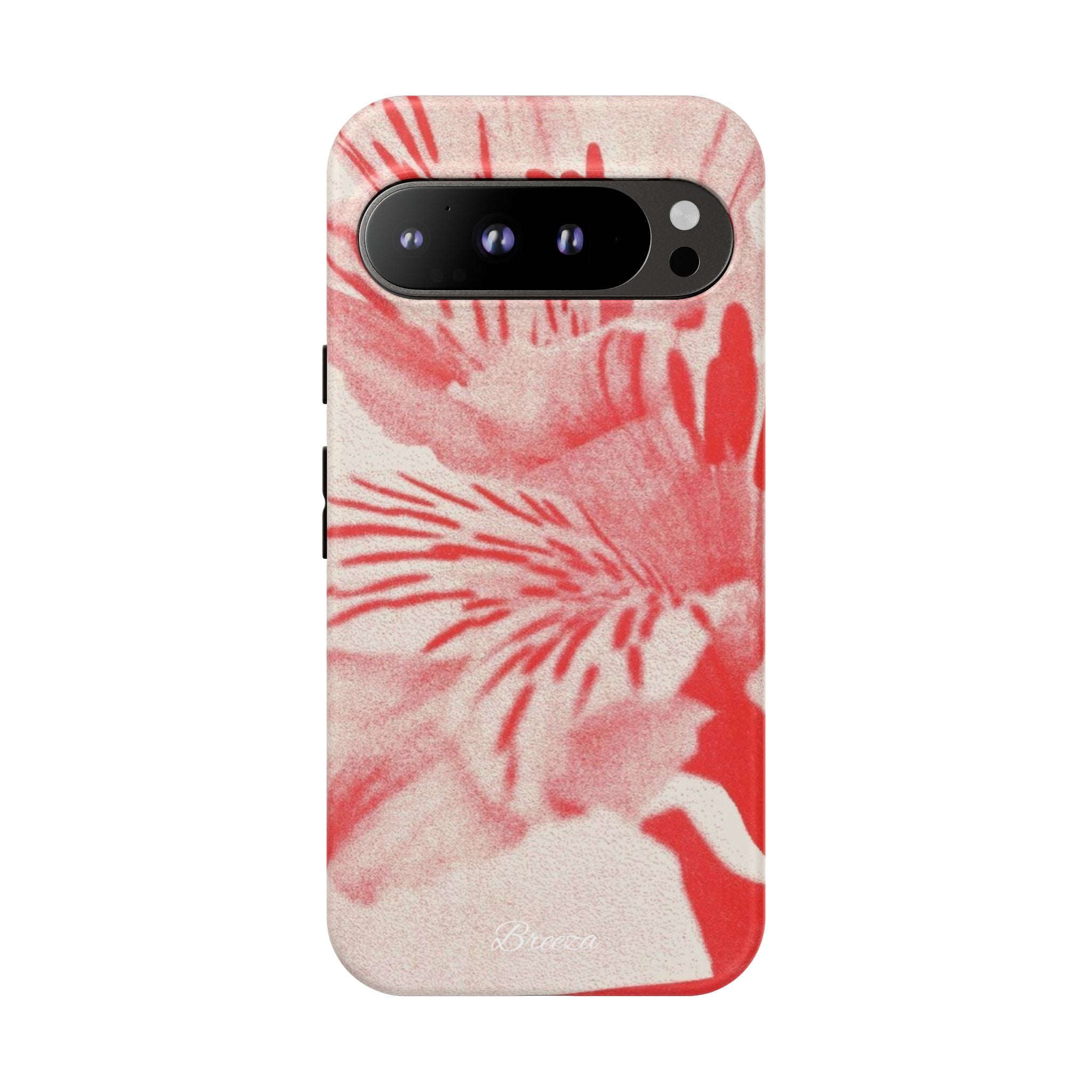 Red Floral Phone Case