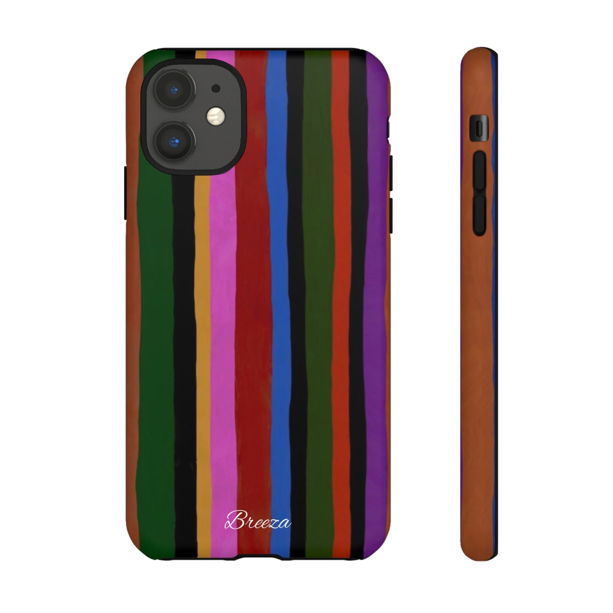 Colorful Striped Phone Case