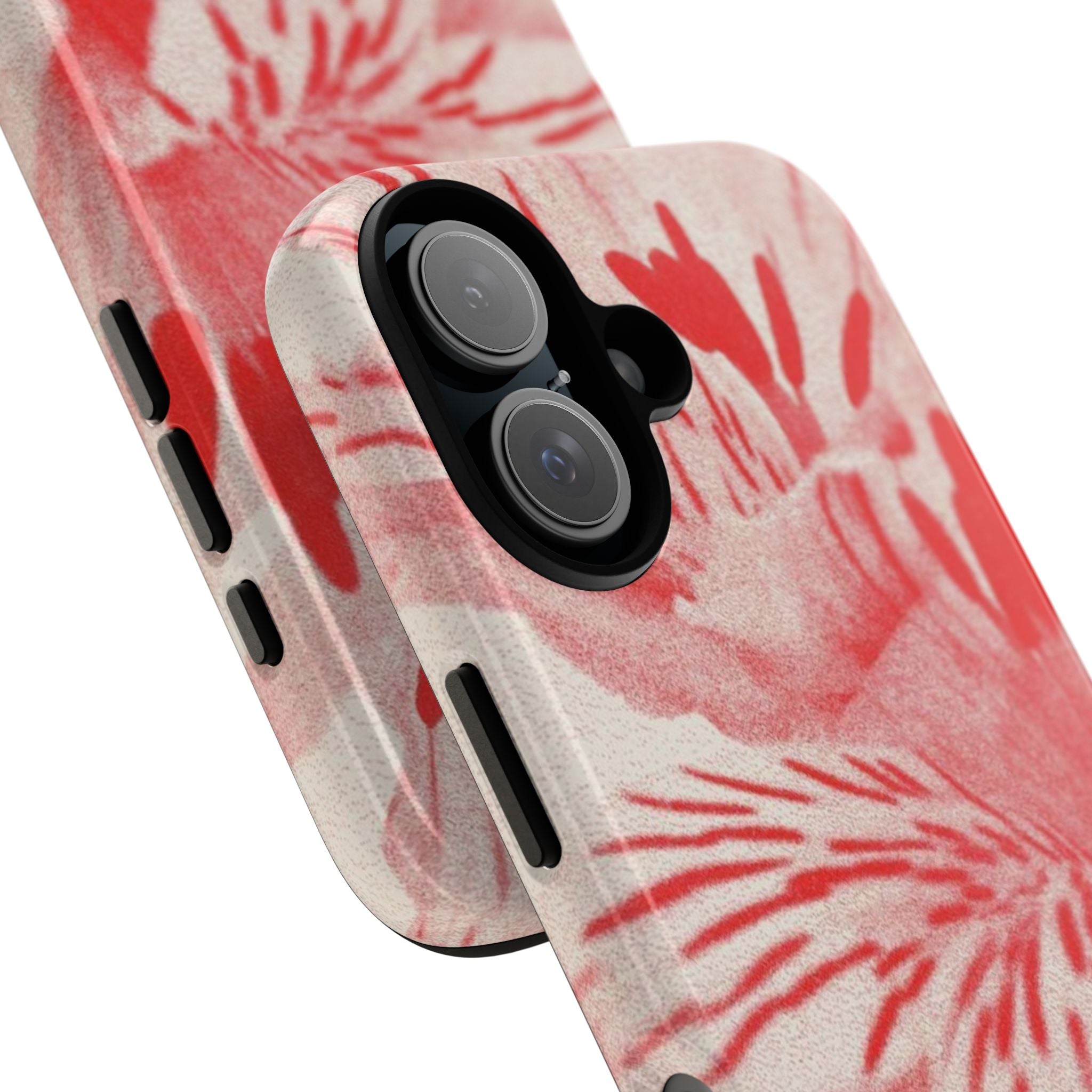 Red Floral Phone Case