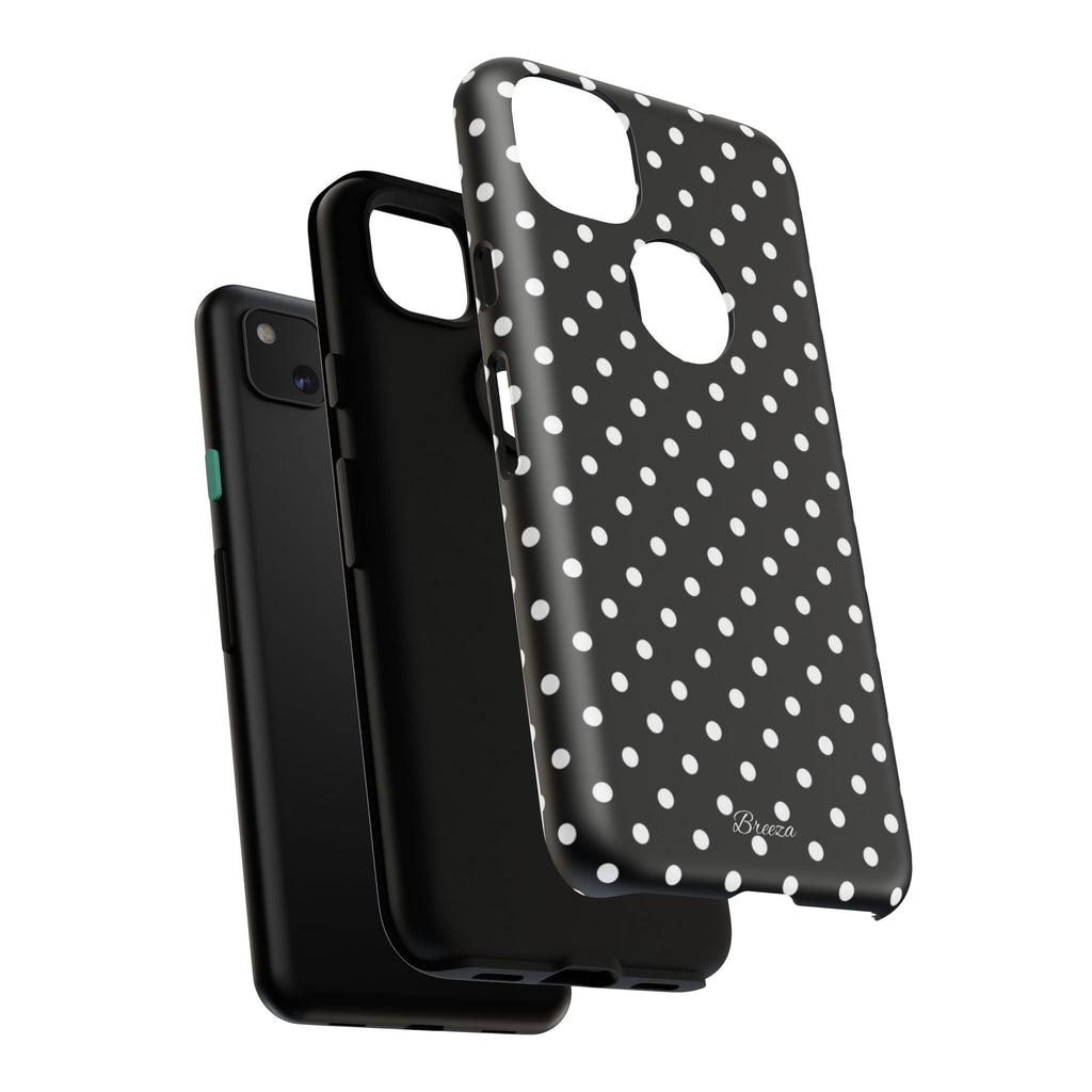 Black & White Polka Dot Phone Case