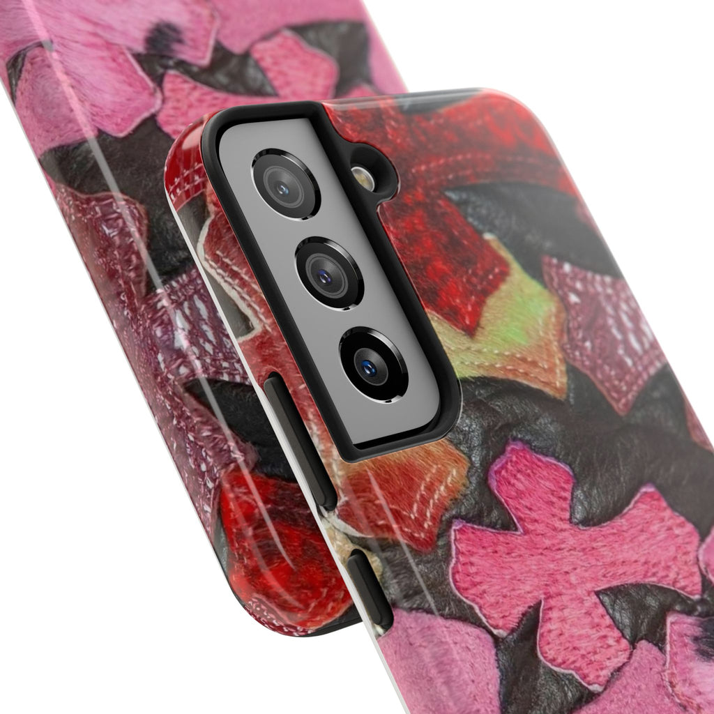 Pink Cross Phone Case