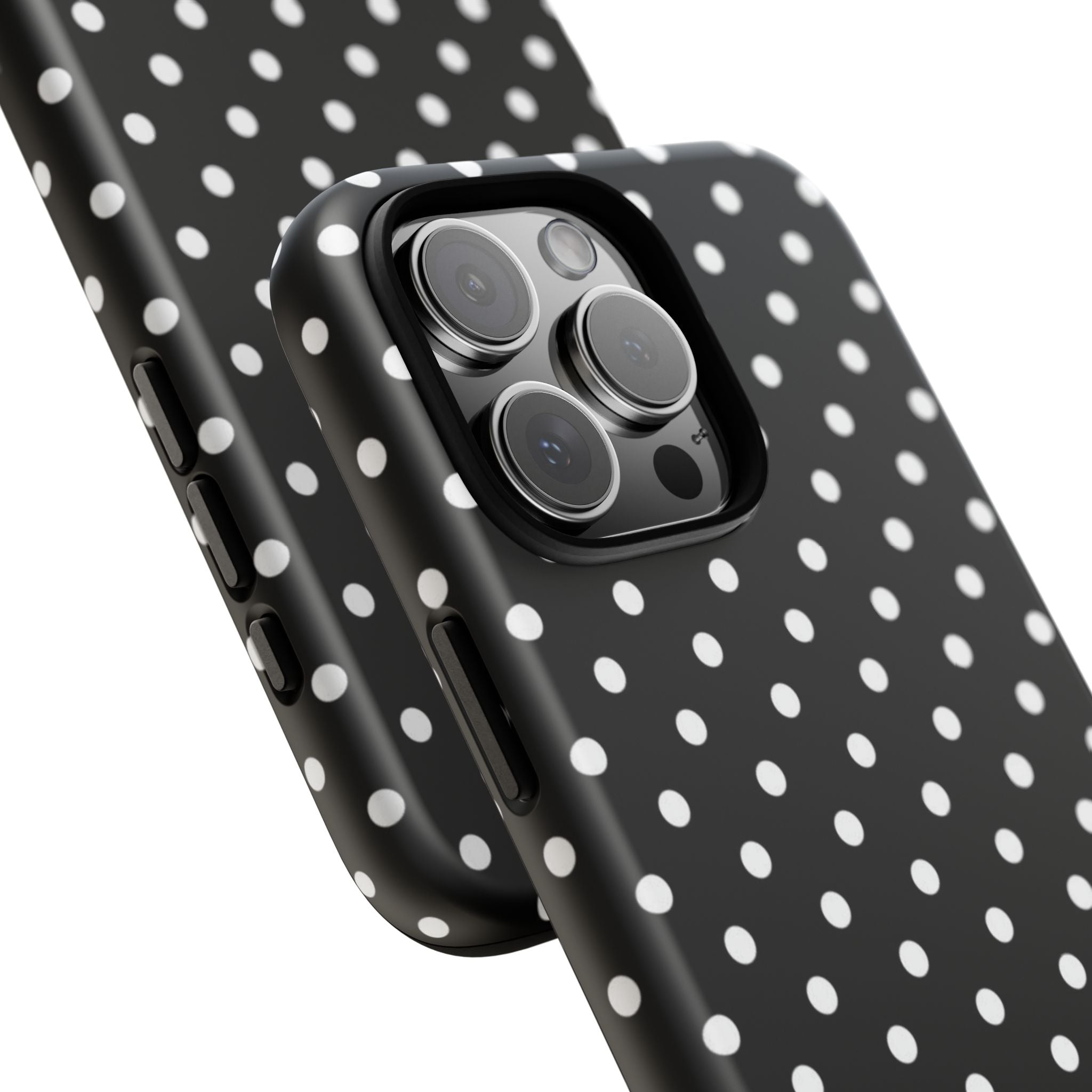 Black & White Polka Dot Phone Case