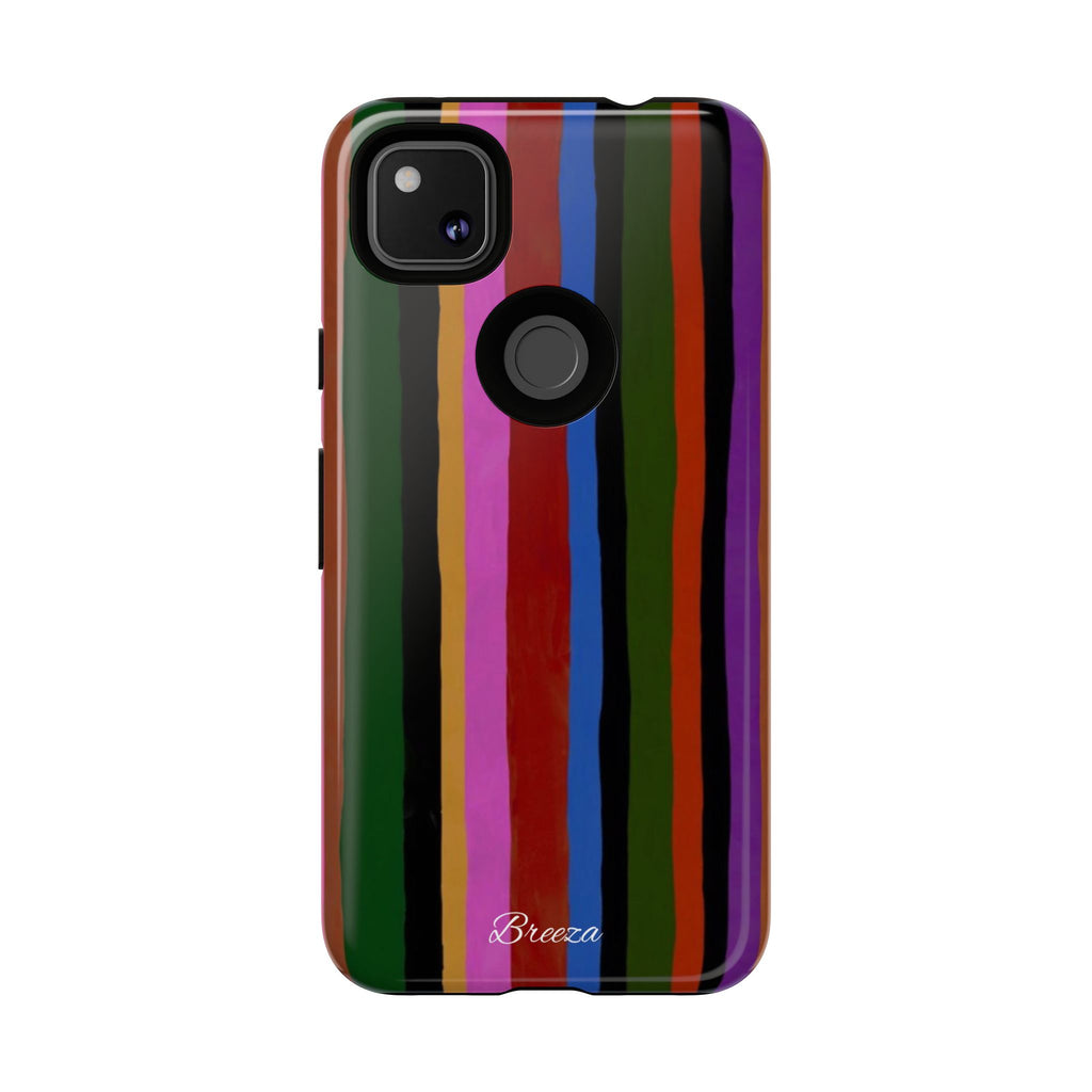 Colorful Striped Phone Case