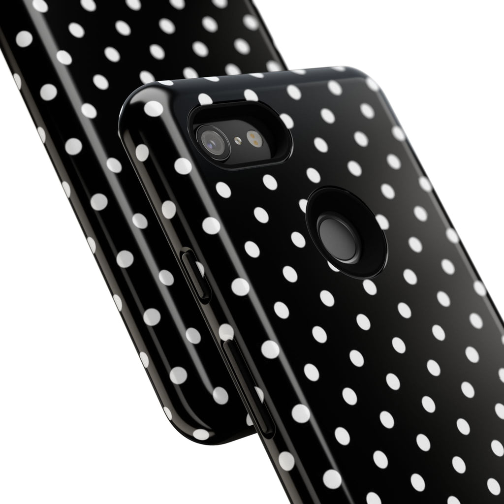 Black & White Polka Dot Phone Case