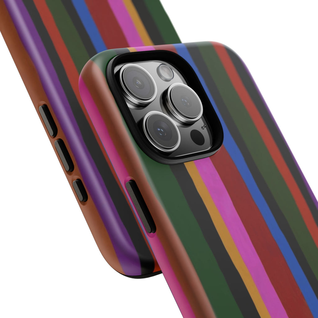 Colorful Striped Phone Case
