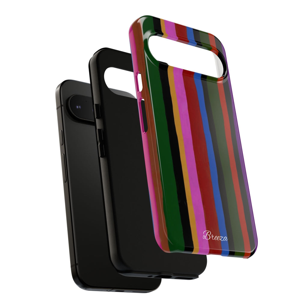 Colorful Striped Phone Case