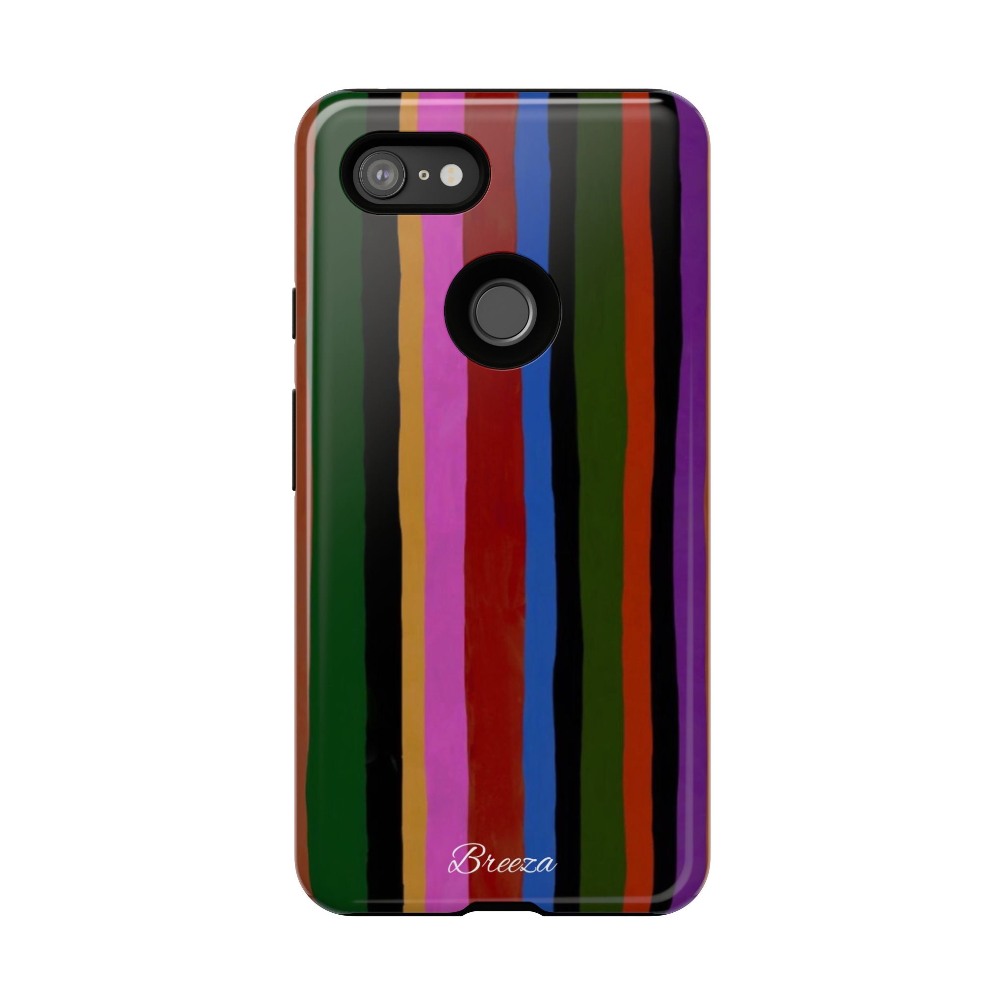 Colorful Striped Phone Case