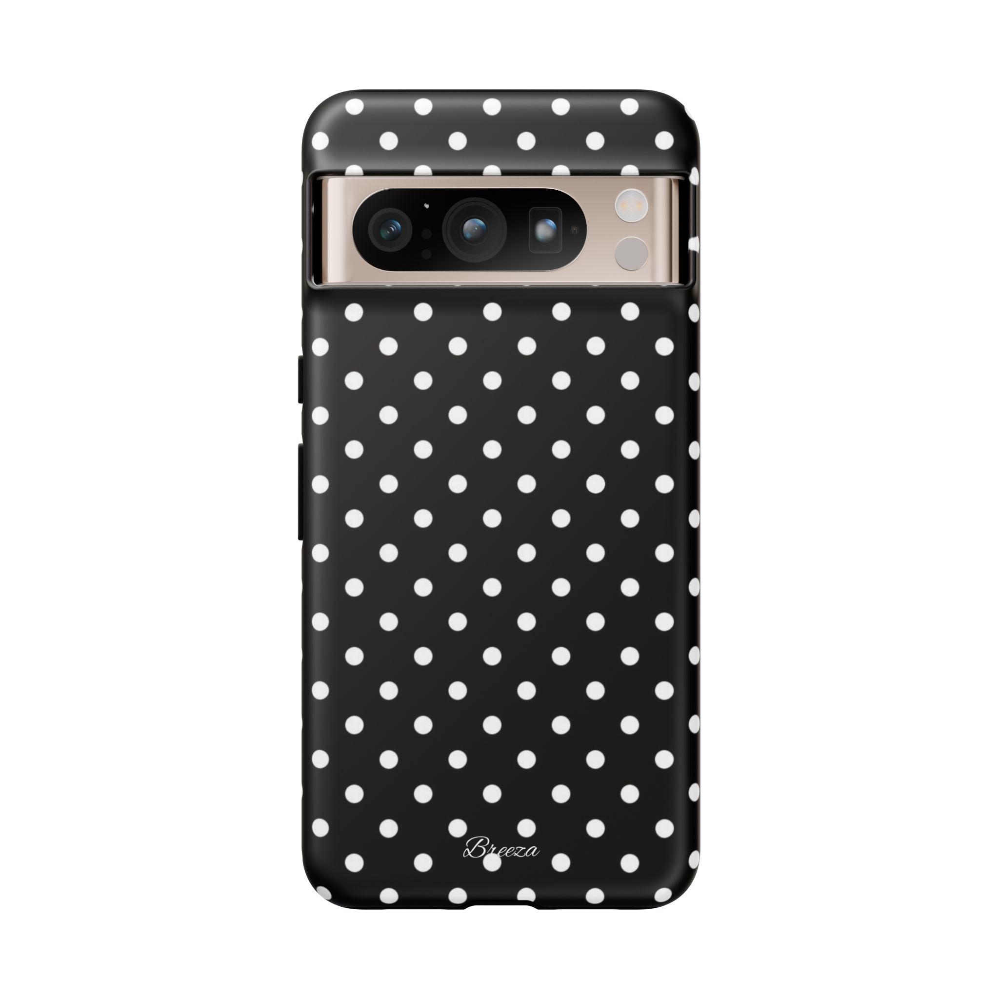 Black & White Polka Dot Phone Case