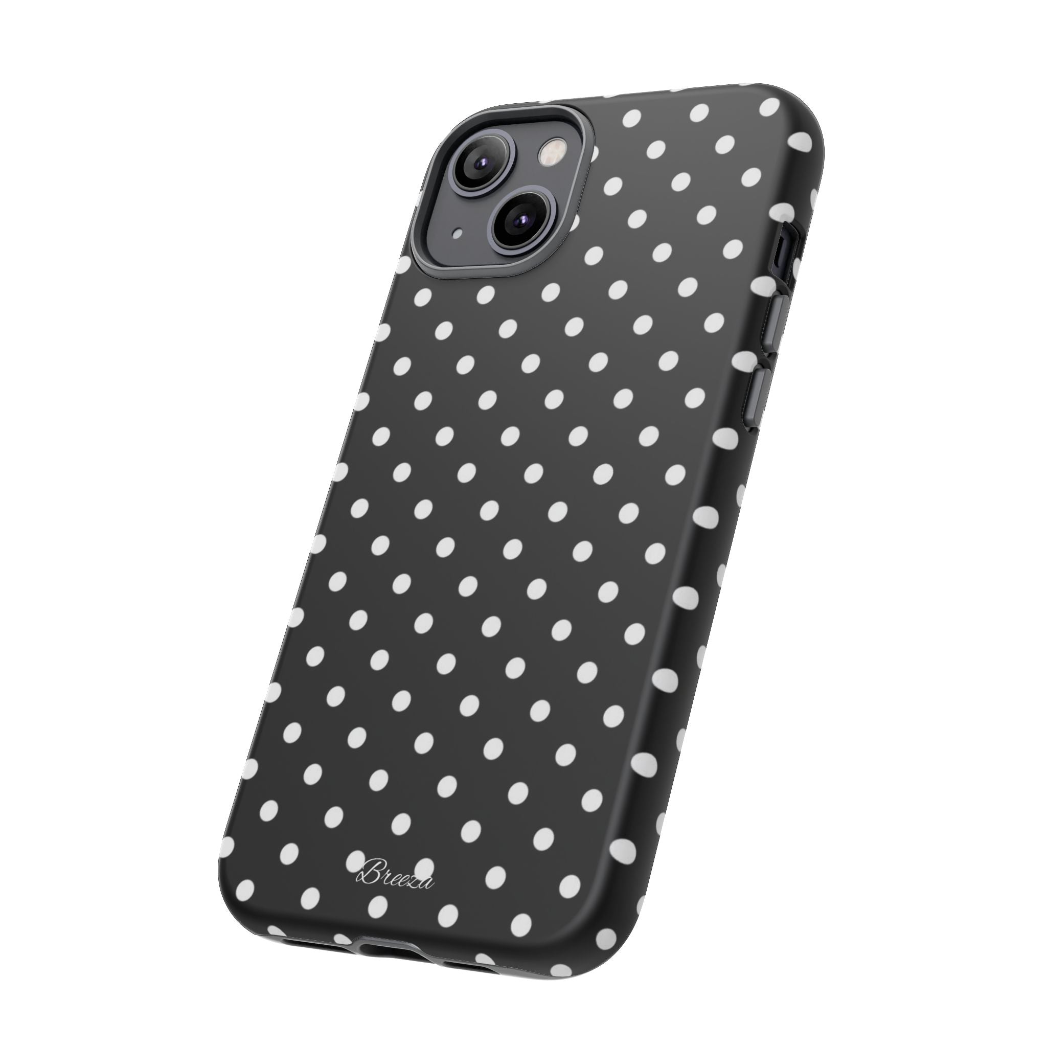 Black & White Polka Dot Phone Case