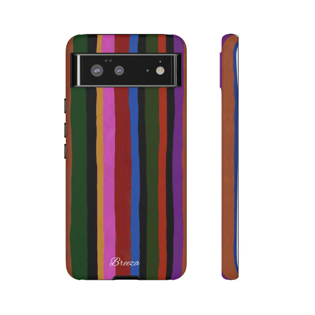 Colorful Striped Phone Case