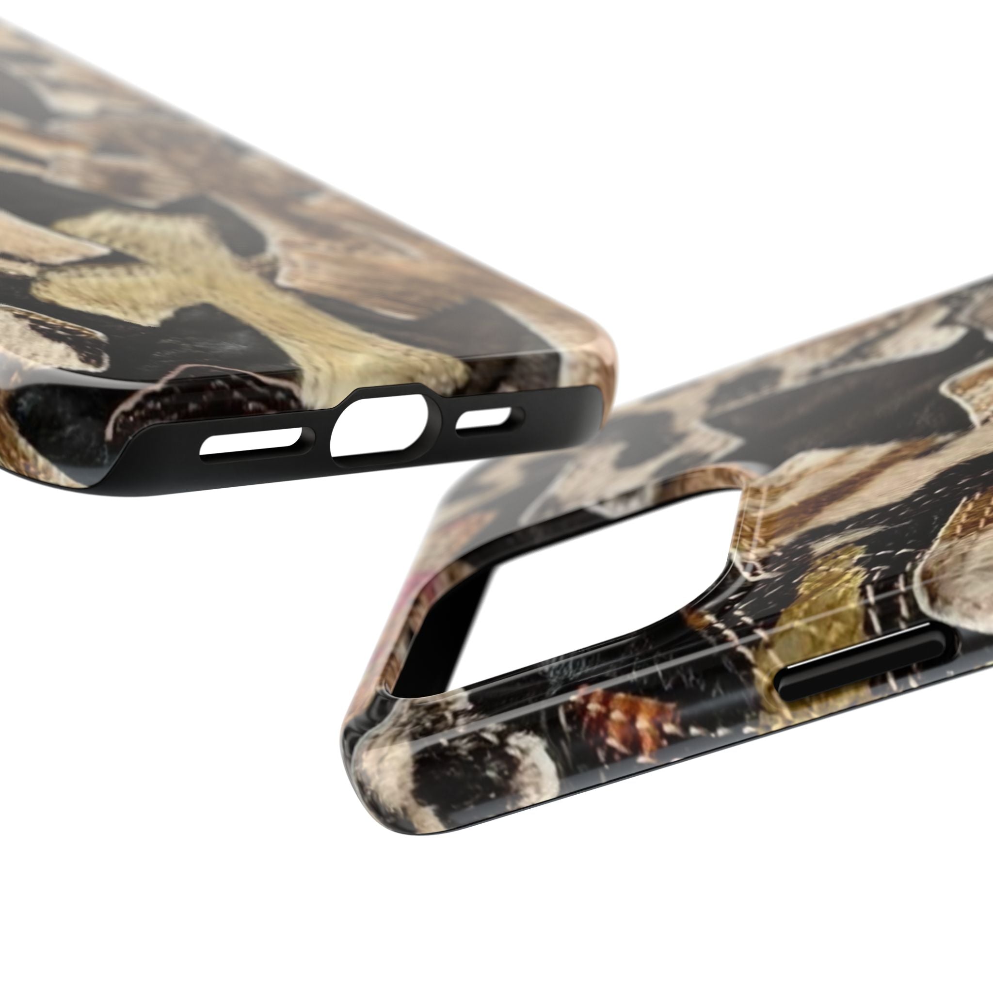 Chrome Heart Inspired Print Phone Case