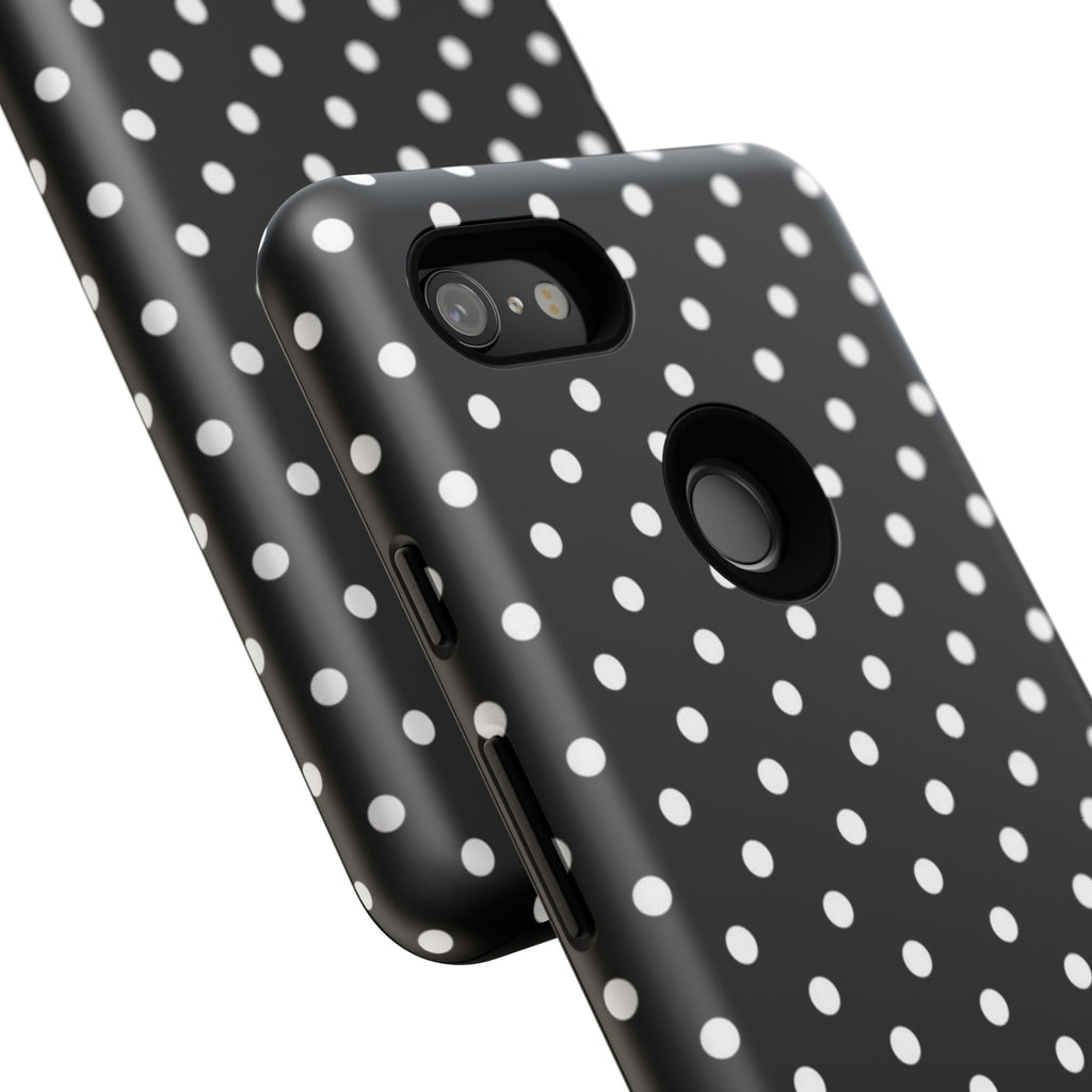Black & White Polka Dot Phone Case