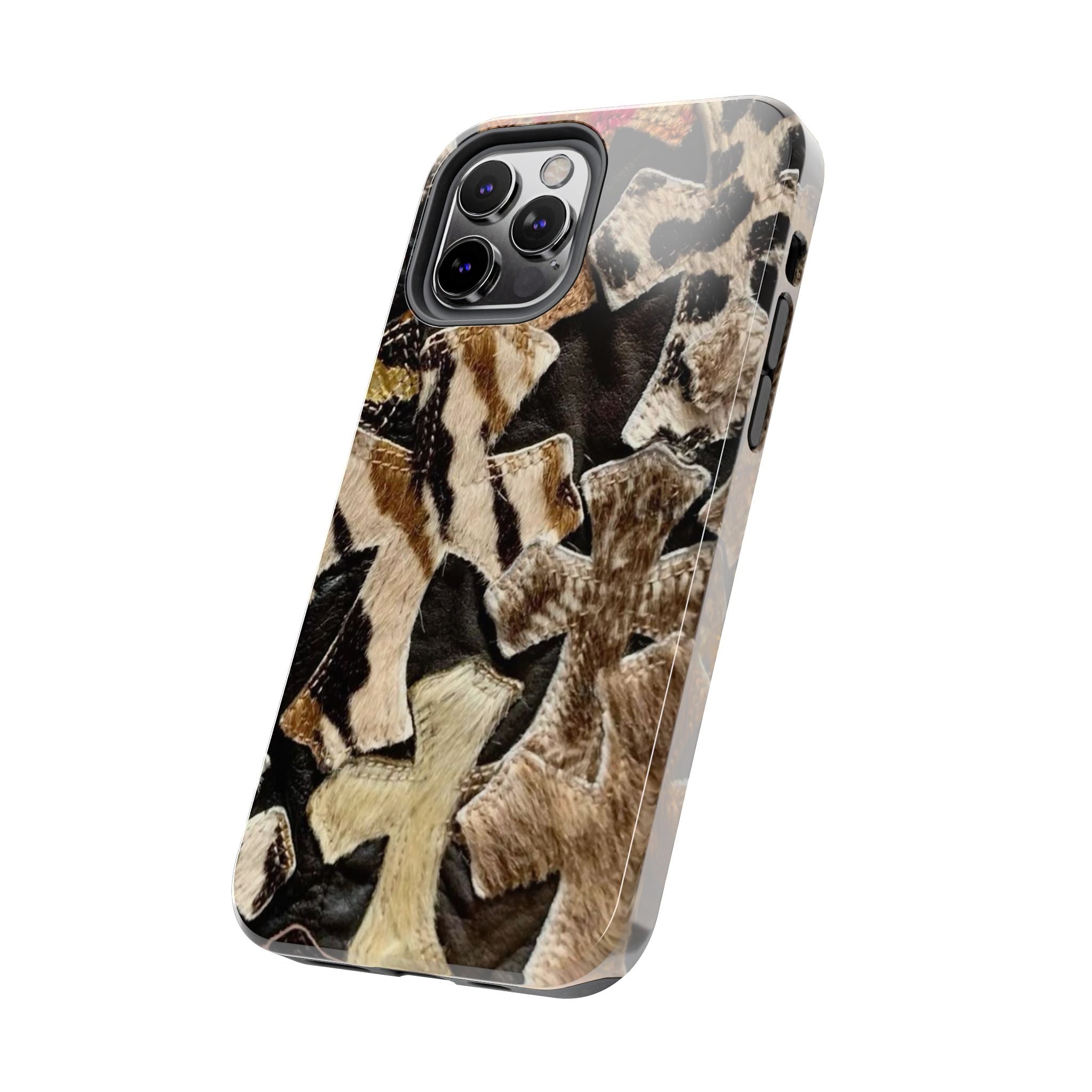 Chrome Heart Inspired Print Phone Case
