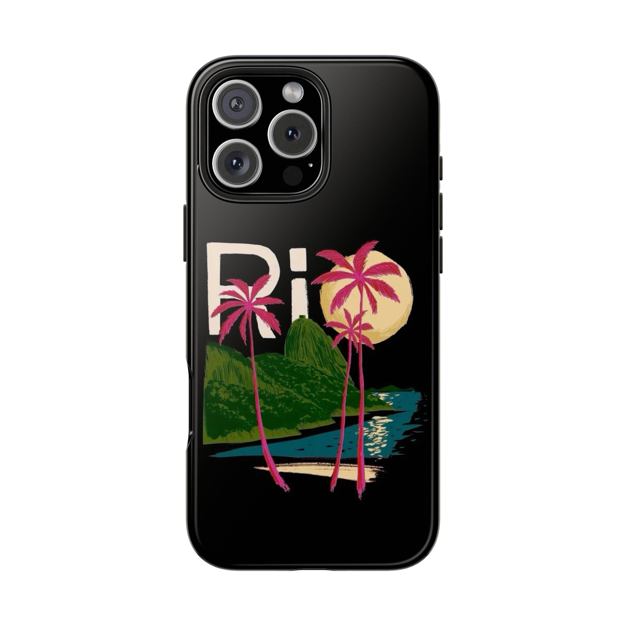 Black Rio iPhone Case