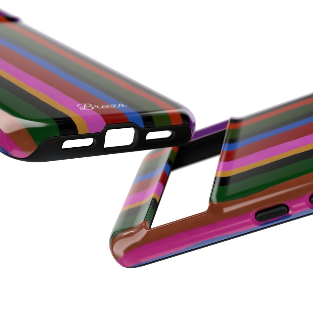 Colorful Striped Phone Case