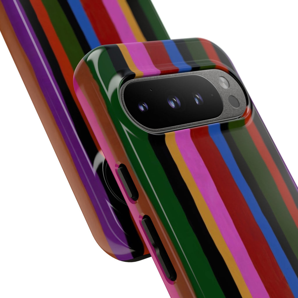 Colorful Striped Phone Case