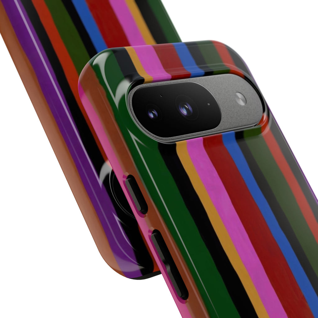 Colorful Striped Phone Case