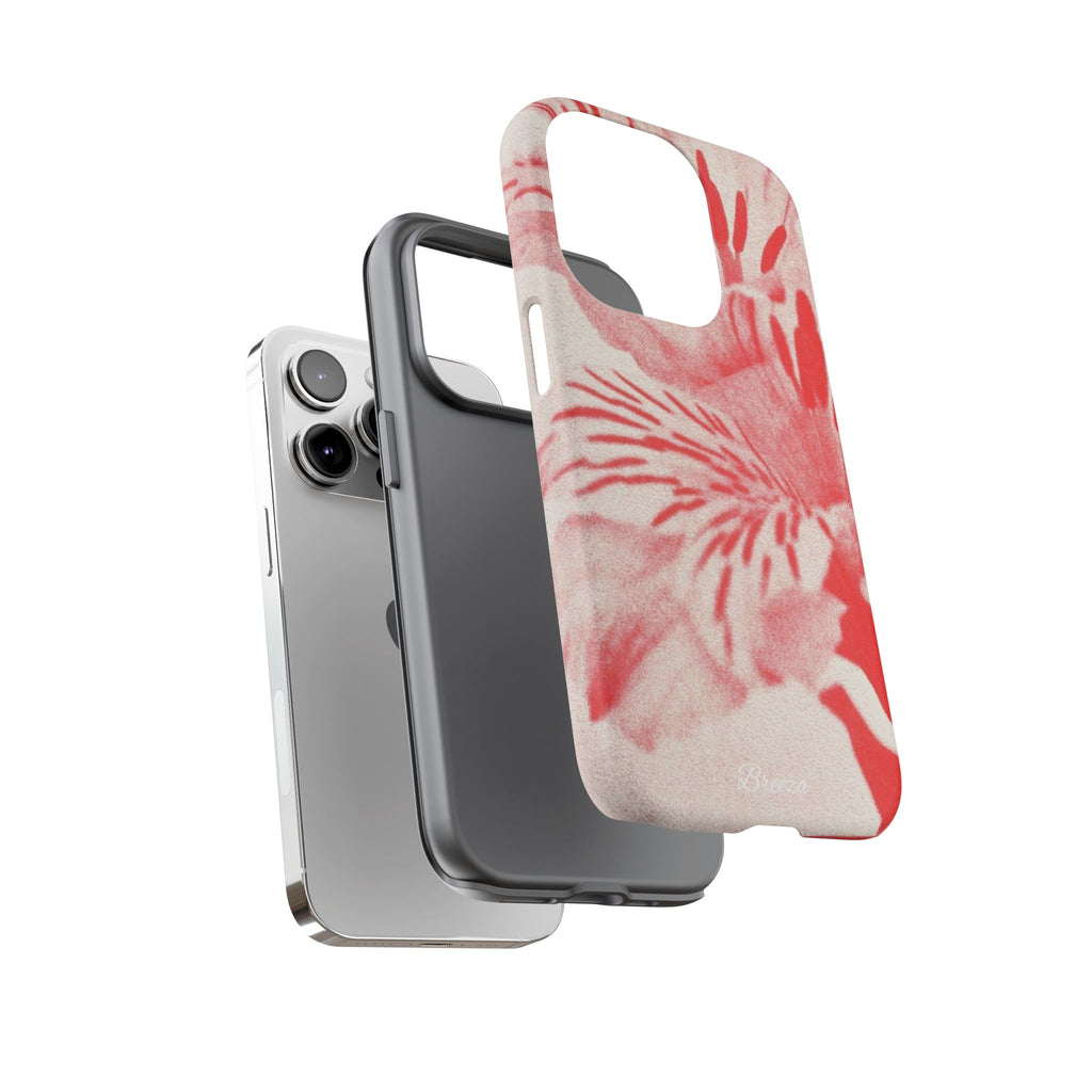 Red Floral Phone Case