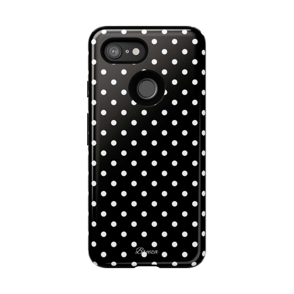 Black & White Polka Dot Phone Case